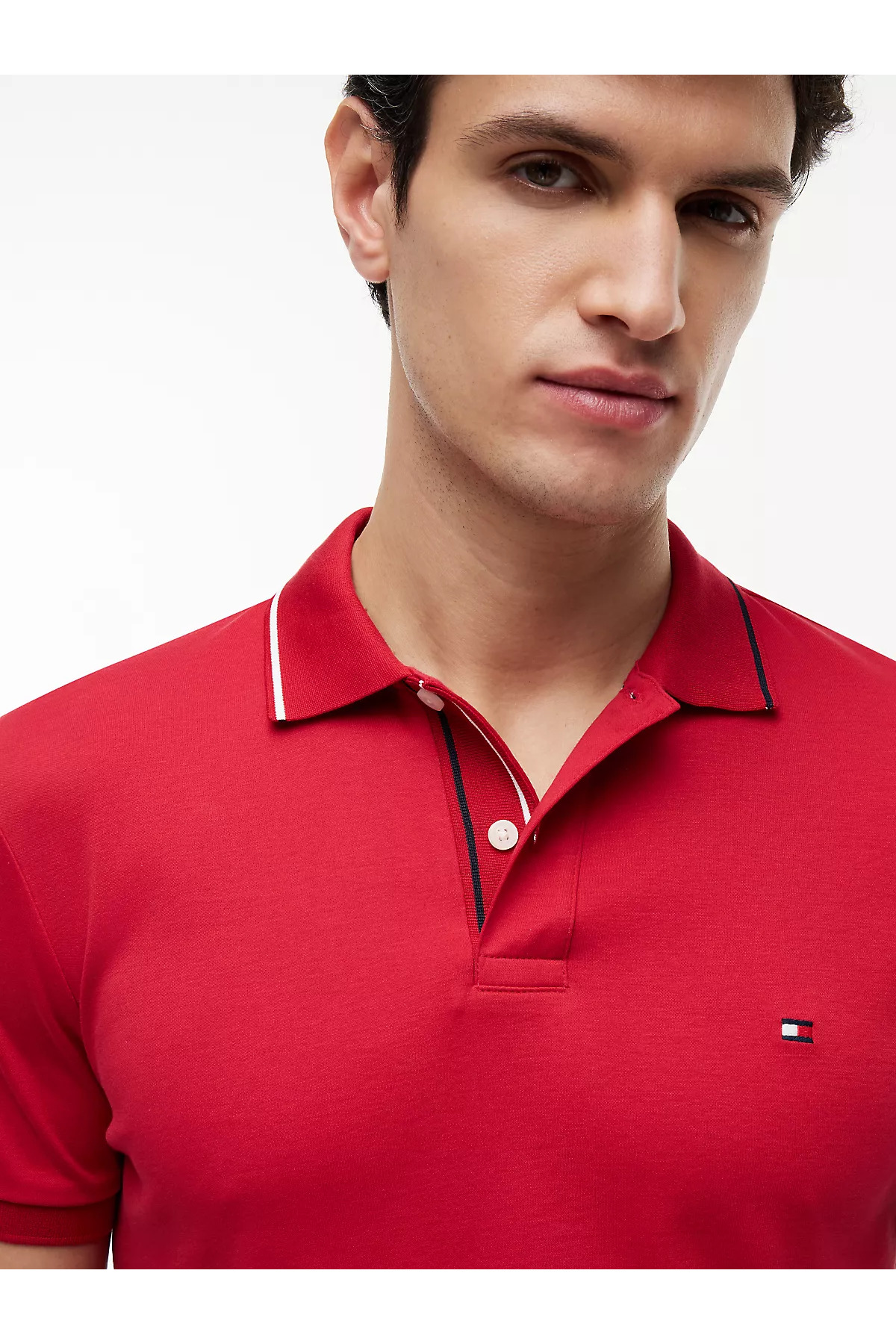 پولوشرت مردانه یقه پلو | تامی هیلفیگر Tommy Hilfiger MW0MW43263 VN - تصویر 3