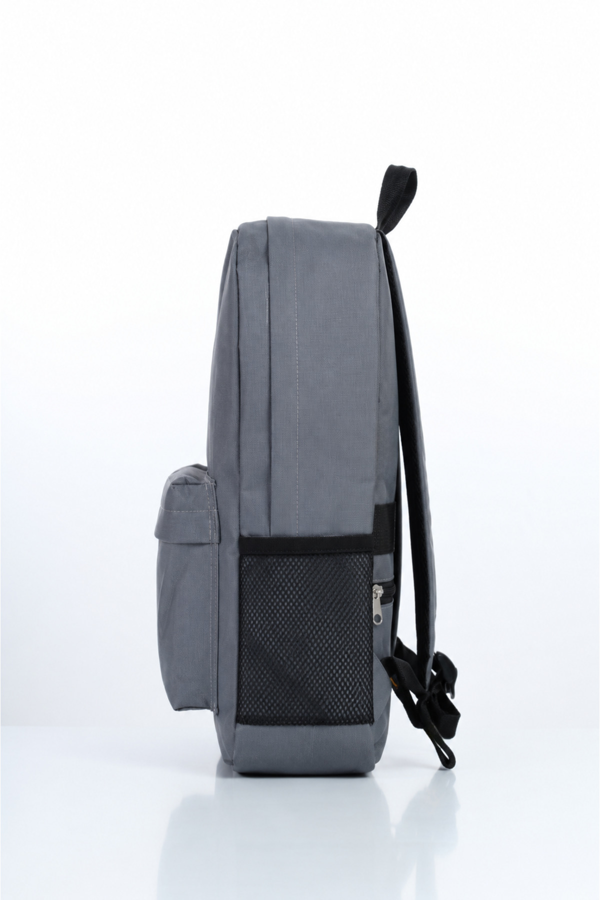 D'VERS Unisex Basic Hafif, Geniş Hacimli, Dayanıklı, Yan Cepli Okul ve Günlük Sırt Çantası görsel 3