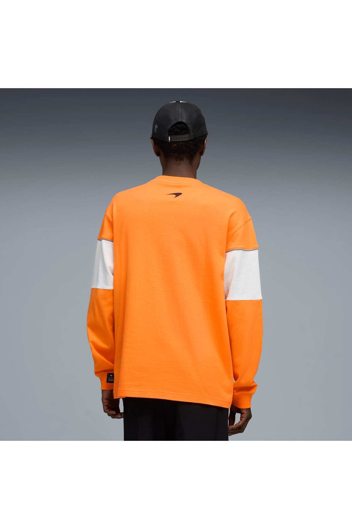 Puma McLAREN RACING LIFESTYLE Erkek Geniş Kesim SWEATSHIRT görsel 3