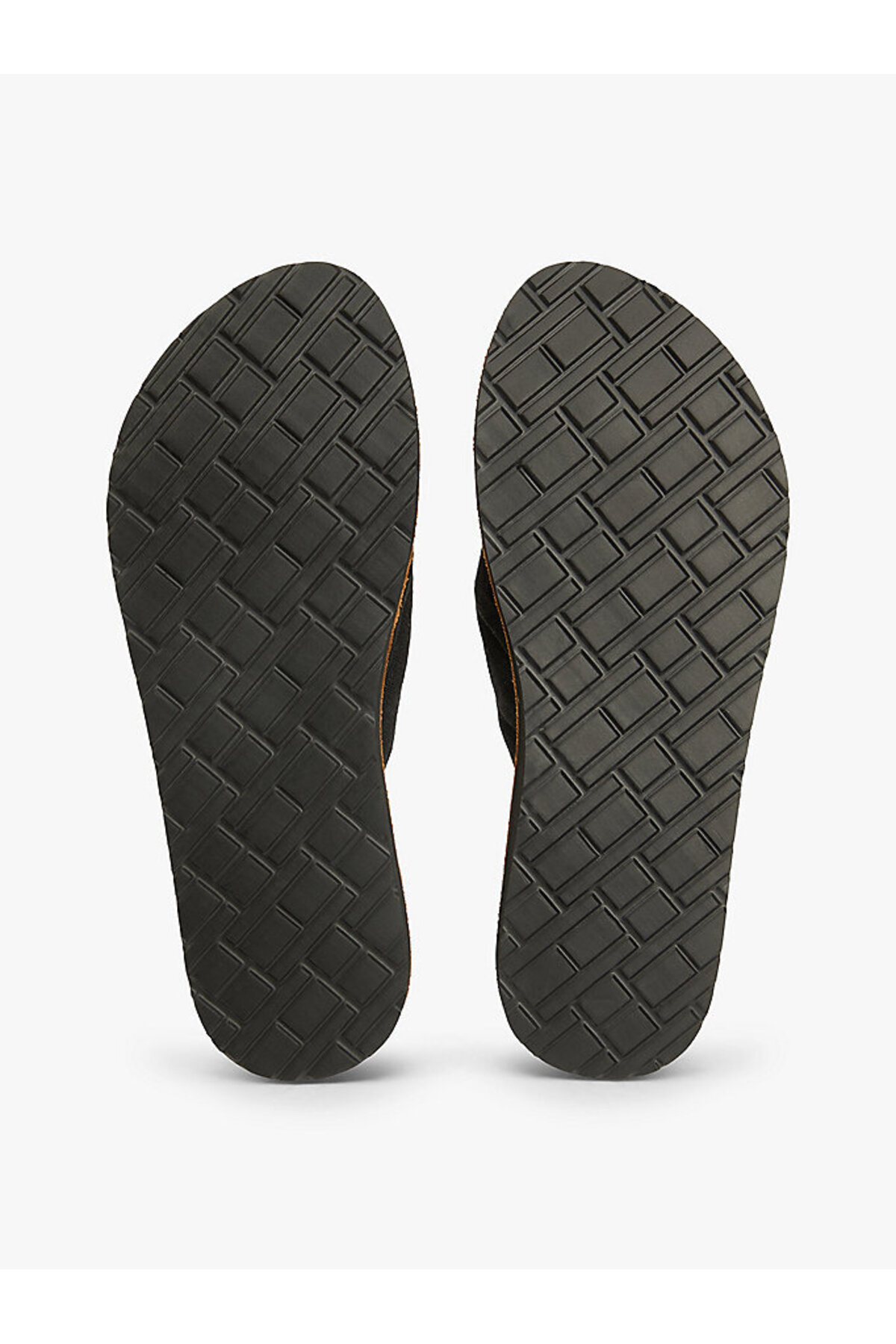 Tommy Hilfiger Kadın TH Footbed Summer Deri Sandalet görsel 5