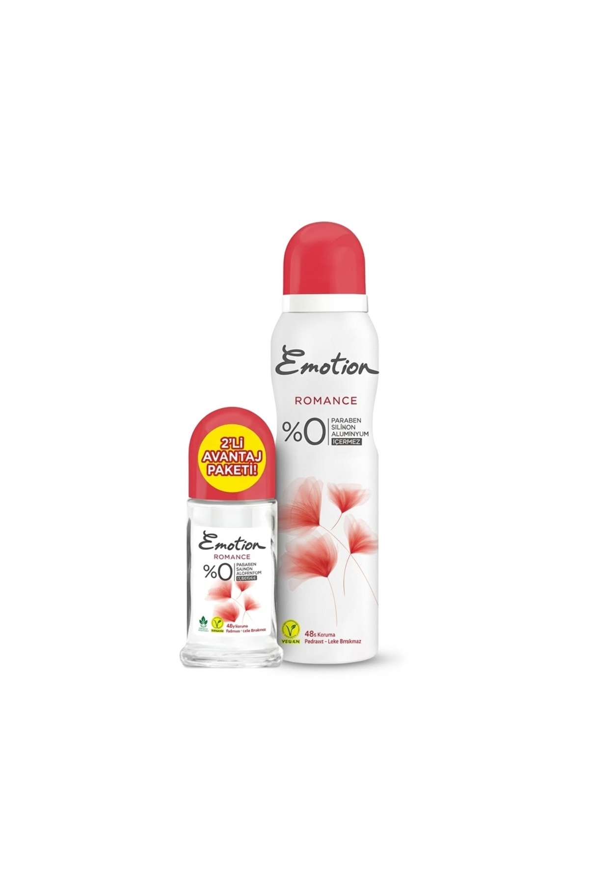 Bezos Romance Deodorant 150 ml + Roll On — 8690586018869-VIALIVA01