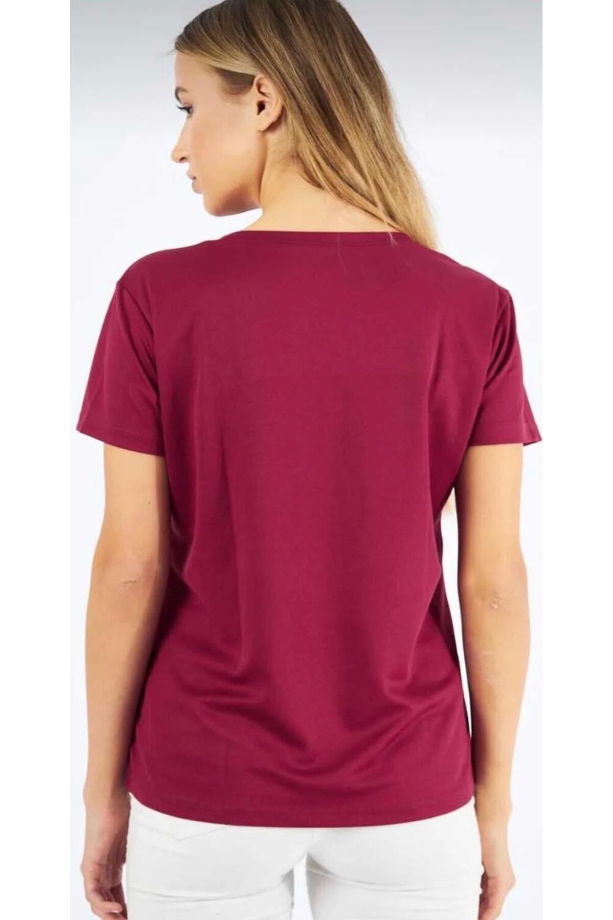YÜKSEL IŞIK V Yaka Spor T-shirt görsel 2