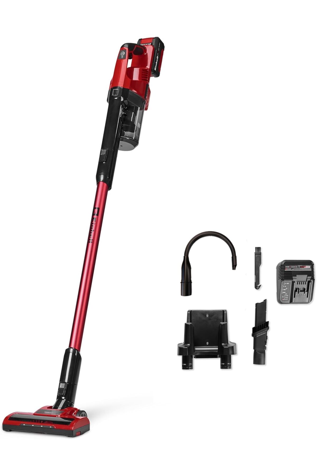 Einhell akülü çubuklu elektrikli süpürge TE-SV 18 Li (1x4.0 Ah) Power X-Change (18 V, torbasız, sikl