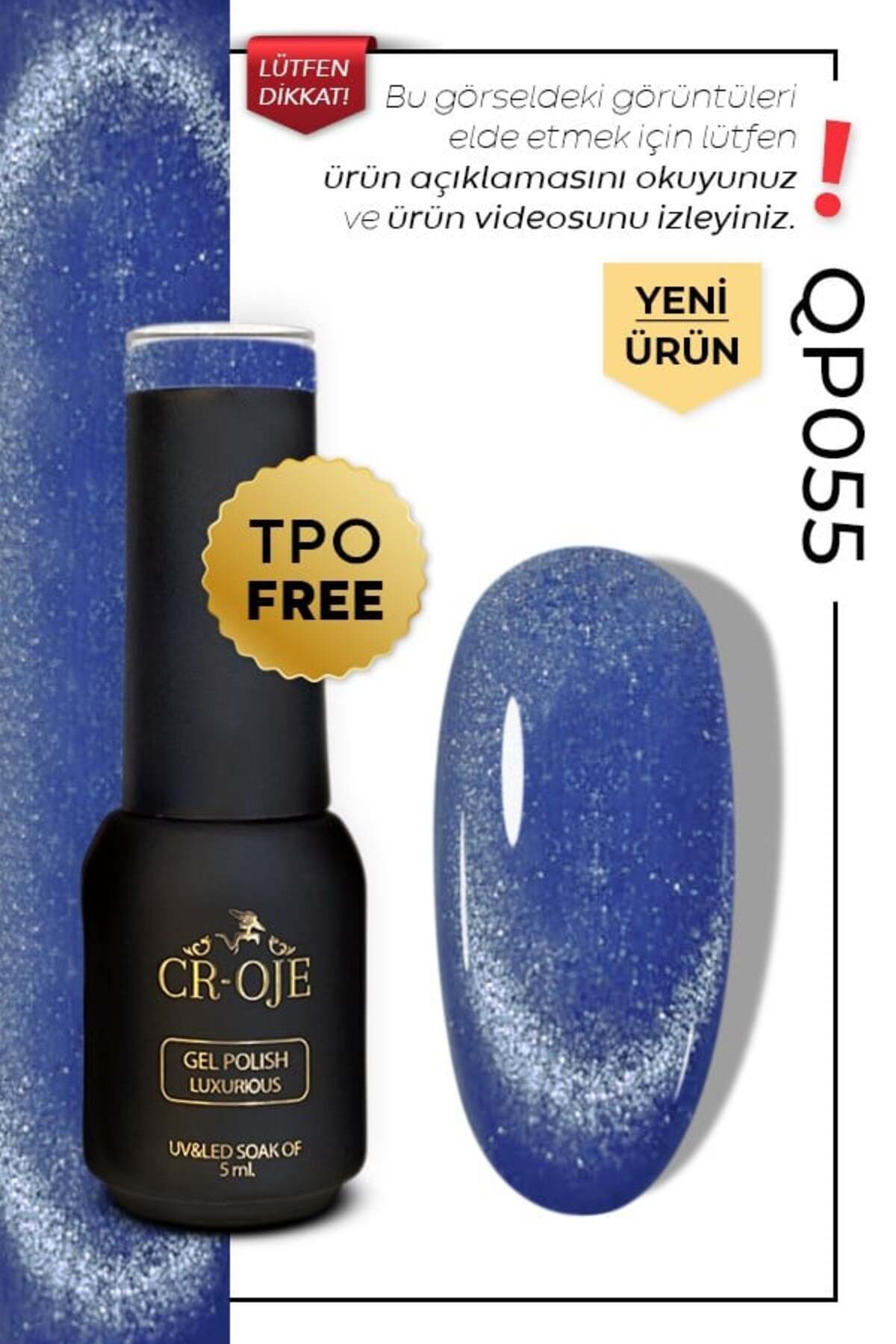 Inci Tanecikli Manyetik Cat Eye / Kedi Gözü- QP055 (5 ML) — رنگارنگ yenicateyeserisi