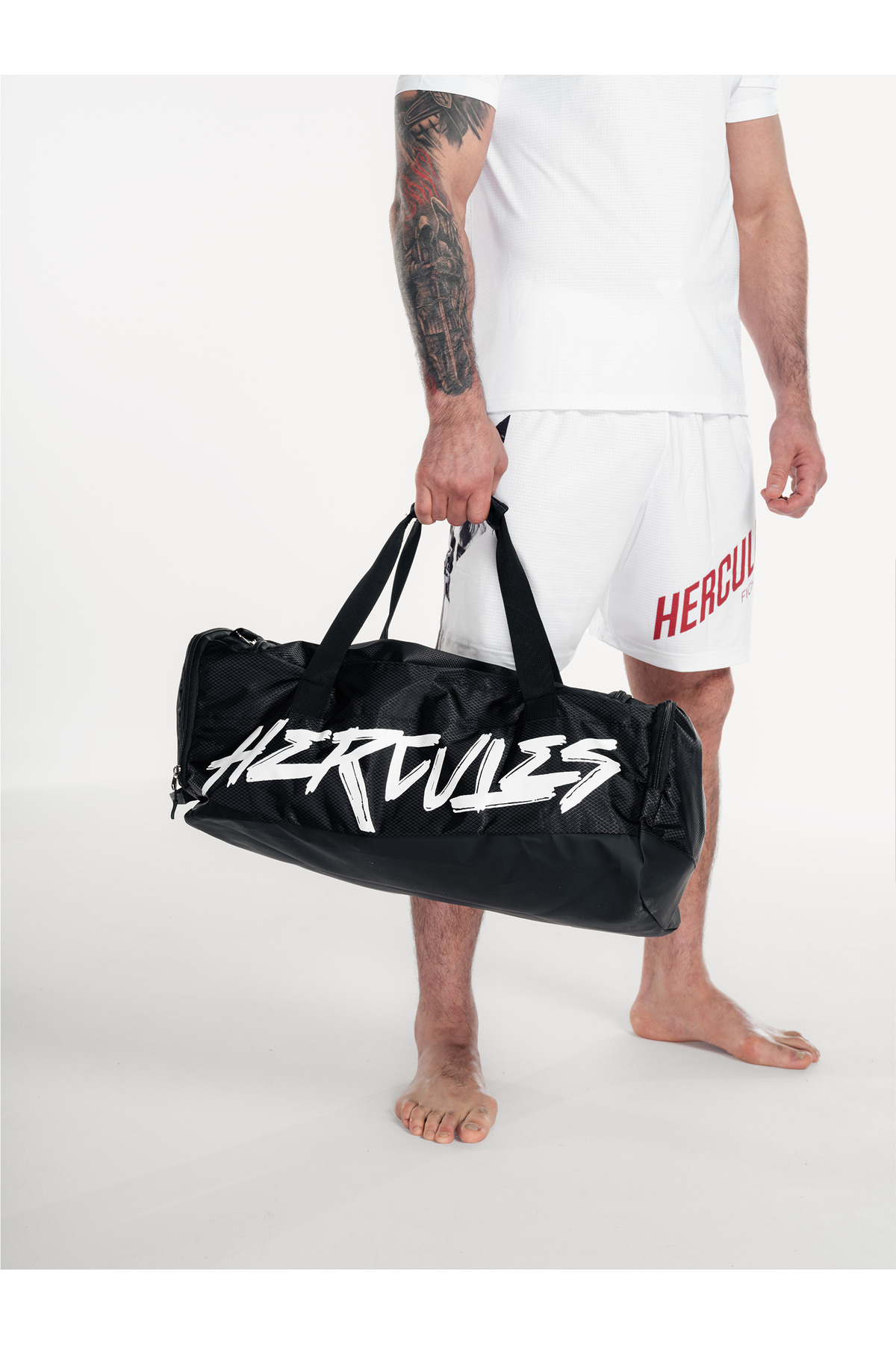 Hercules Fight Gear Pro Antrenman ve Spor Çantası, Siyah görsel 4