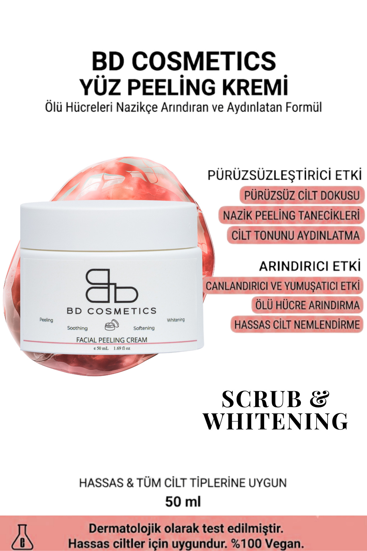 Yüz Peeling Kremi — yüzpeeling50ml