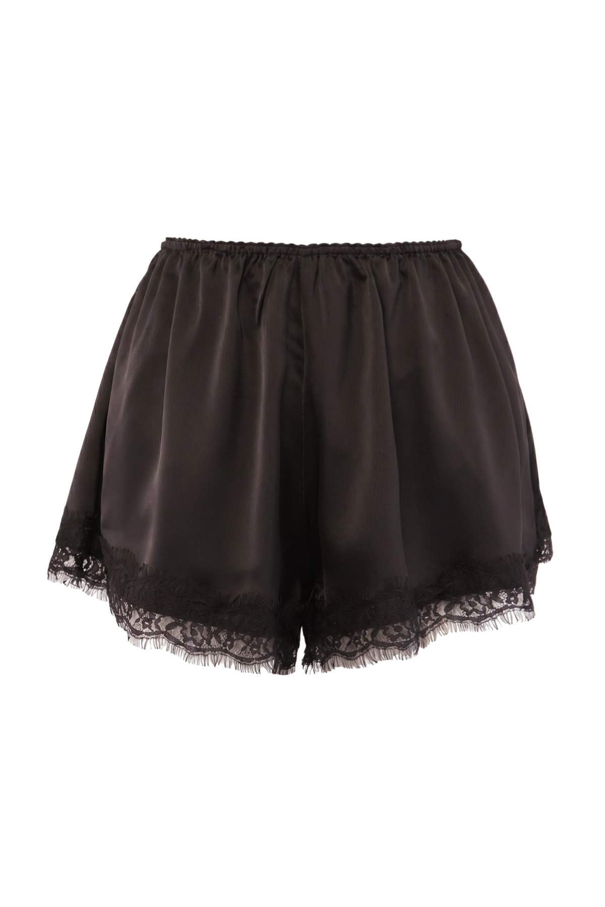 Trendyolmilla Siyah Dokuma Şort & Bermuda TPRSS26SR00003