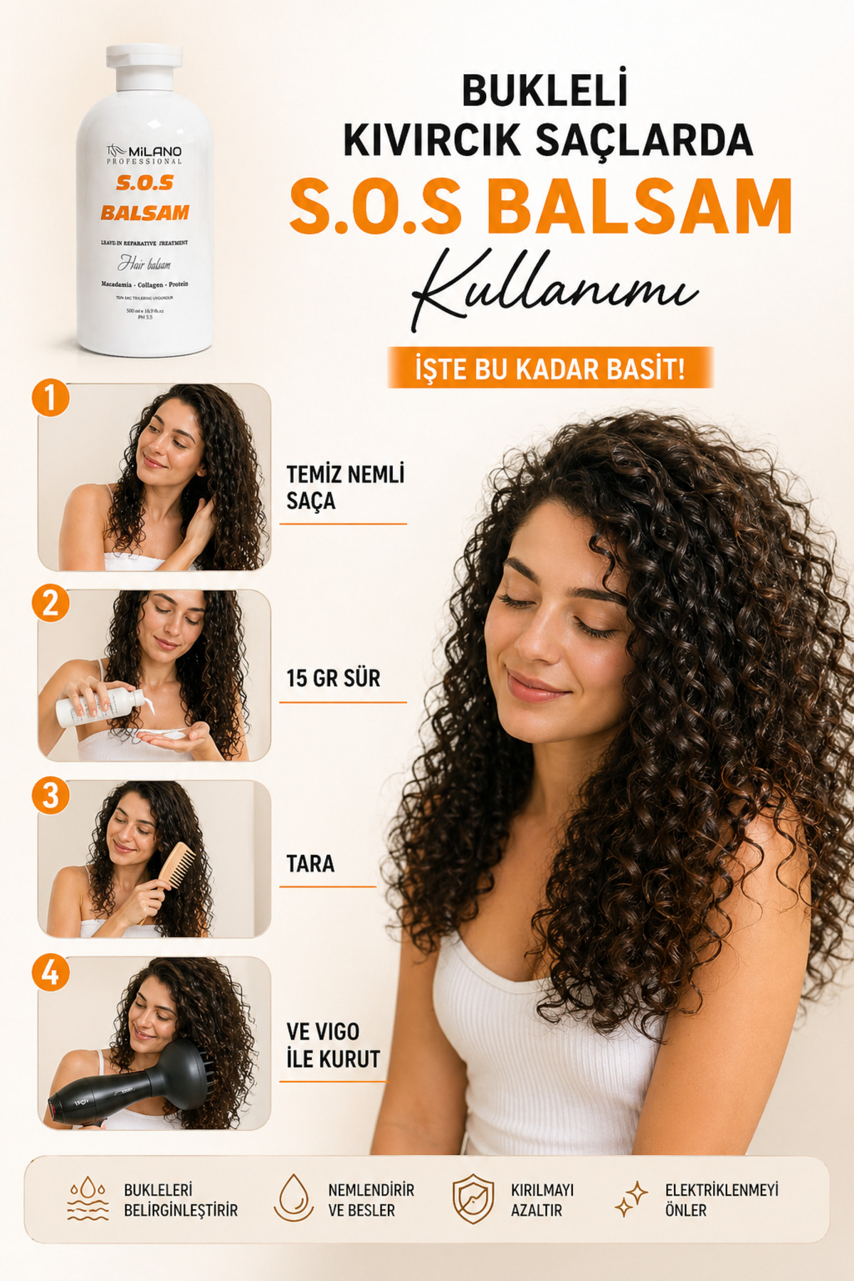 sos saç bakım balsamı — sy1 — تصویر 8 از 8