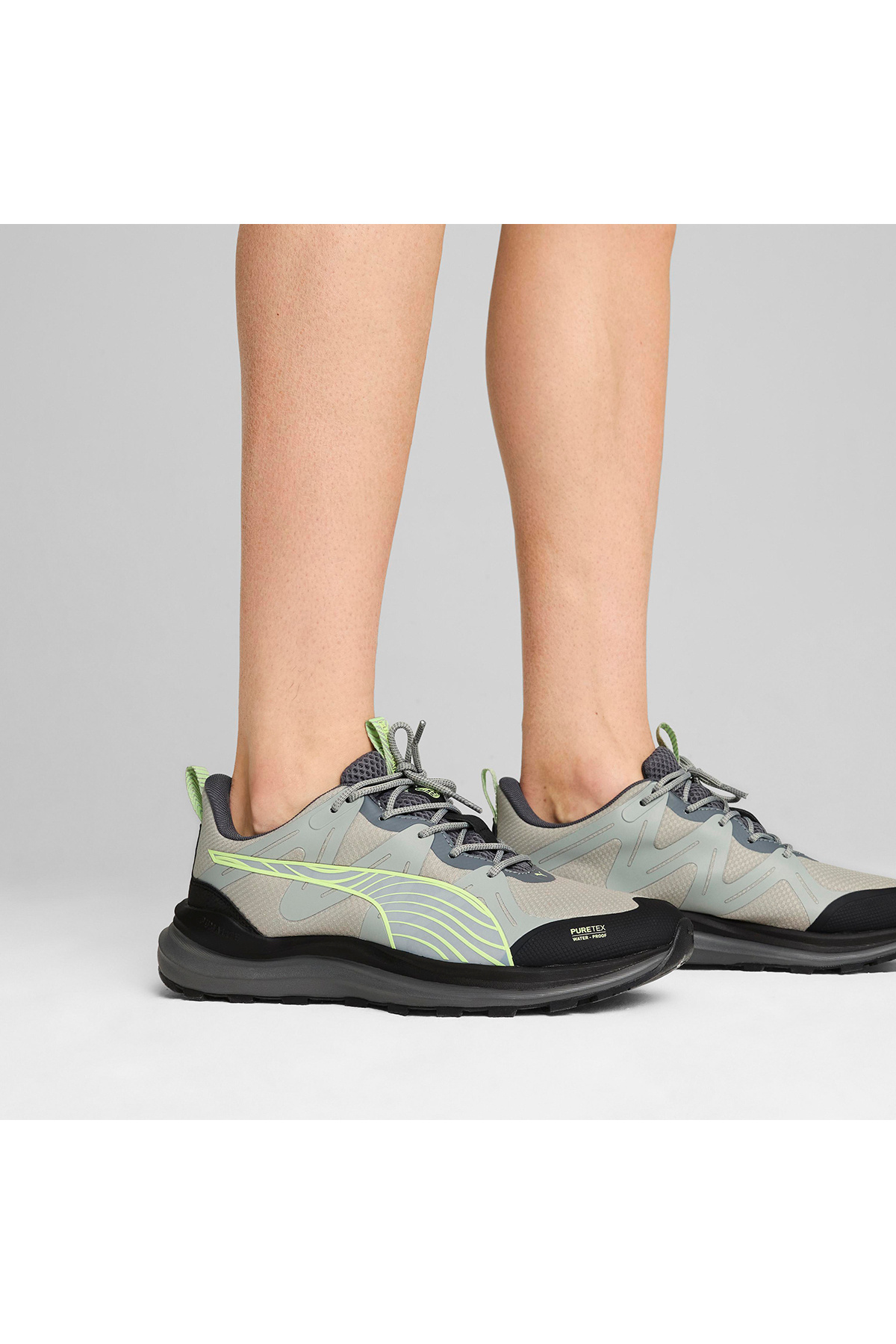 Puma 310095 Reflect Lite Trail PTX Pure-Tex® Outdoor Waterproof Unisex Spor Ayakkabı GRİ görsel 2