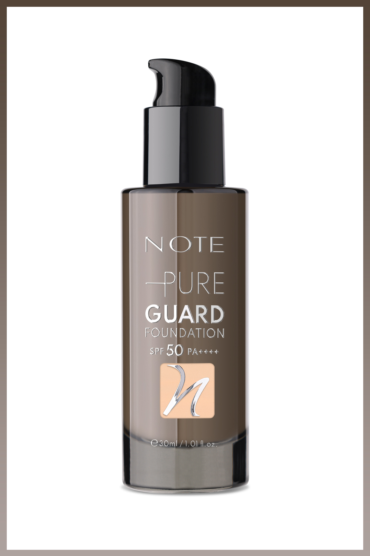 کرم پودر PureGuard 110 بژ خالص SPF 50 با خاصیت خنک‌کنندگی بالا و روکش ساتن — بژ FND PURE GUARD — تصویر 5 از 7