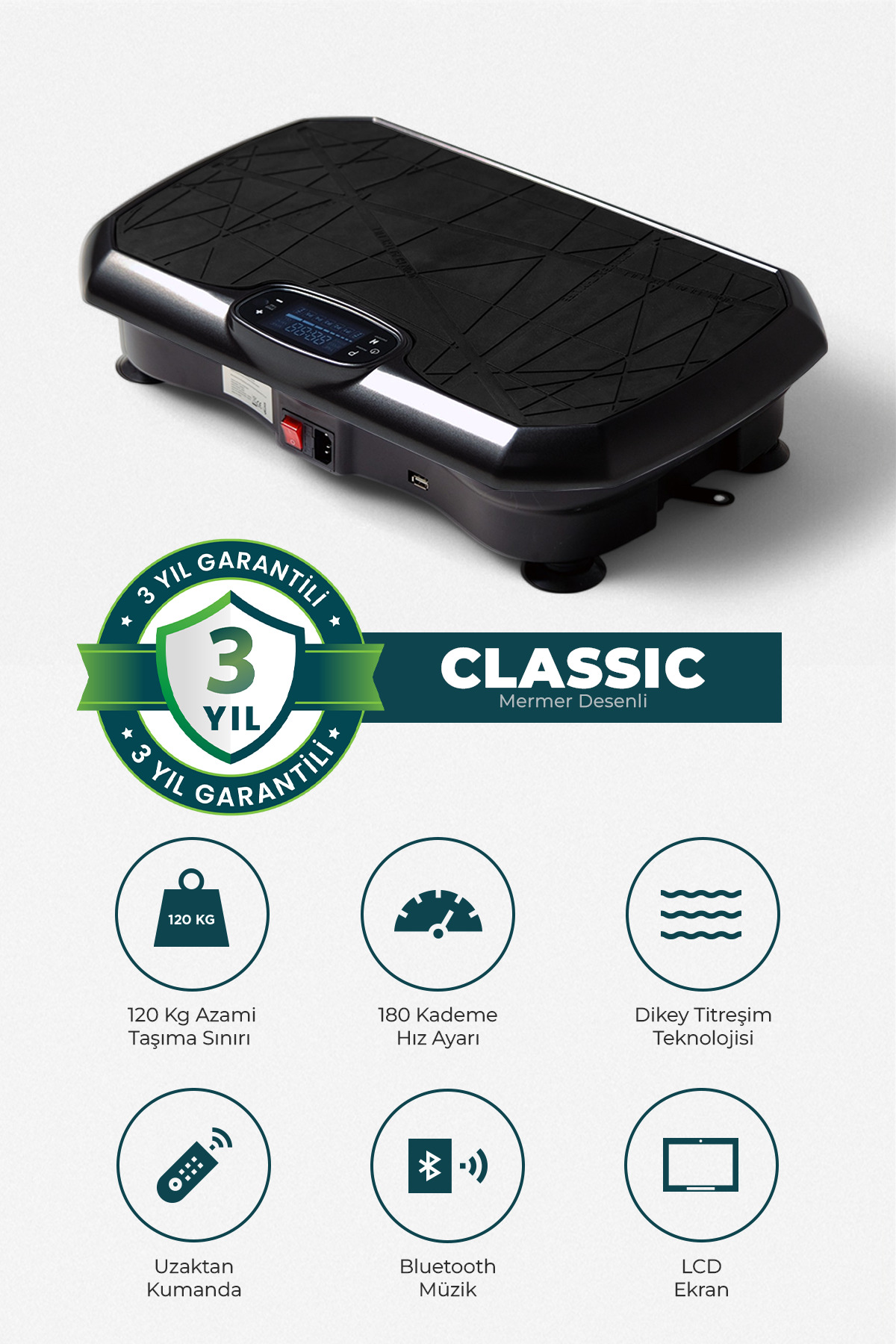 Classic Model Vibrating Exerciser , Vibrating Sports Equipment,TeknoGerman Sports Equipment, Tekno German Vibration Plate