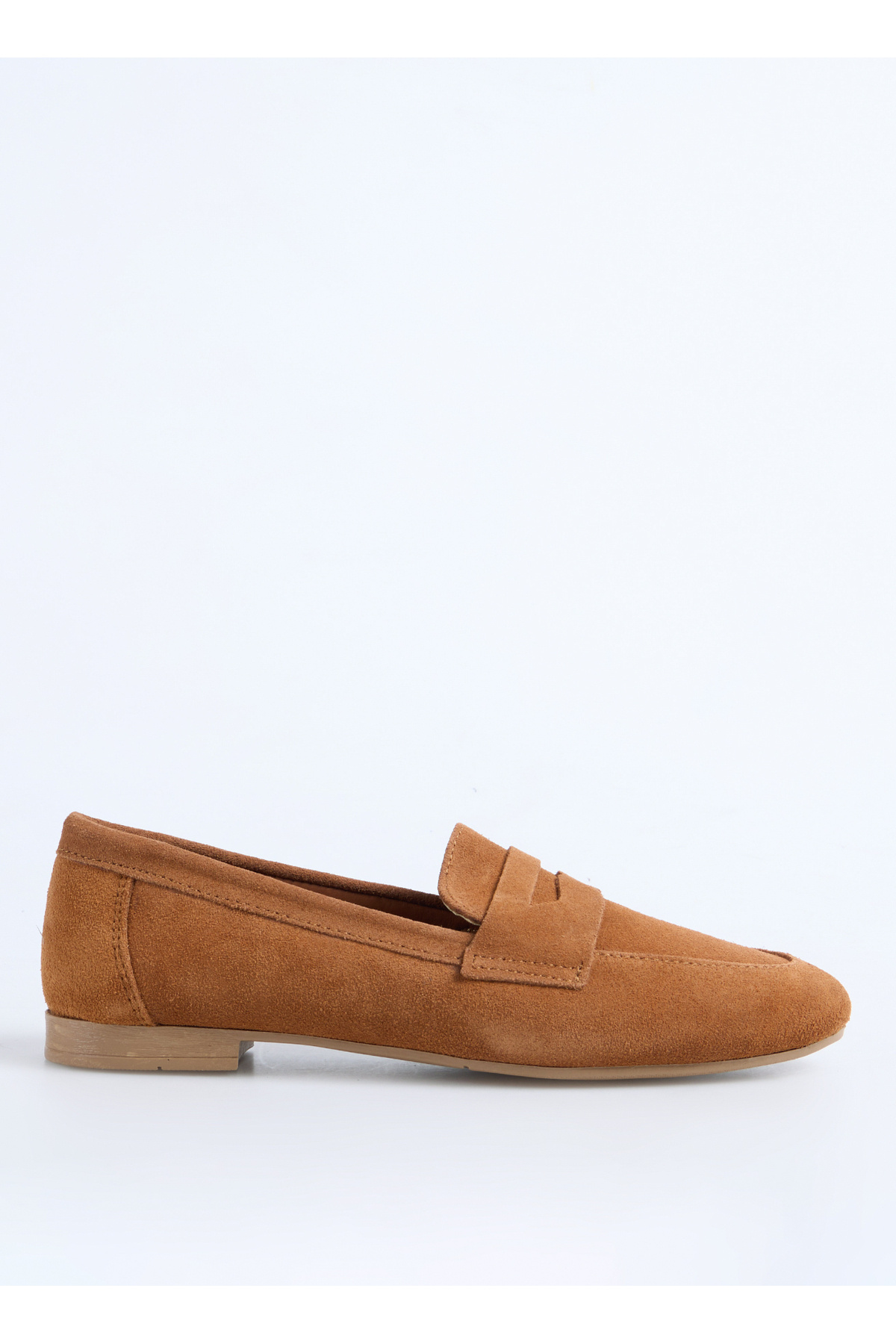 Fabrika Taba Kadın Deri Loafer D-HANKS AUSTIN SÜET