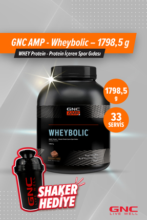 GNC AMP - Wheybolic – 1798,5 g (33 servis) - Çikolata Aromalı