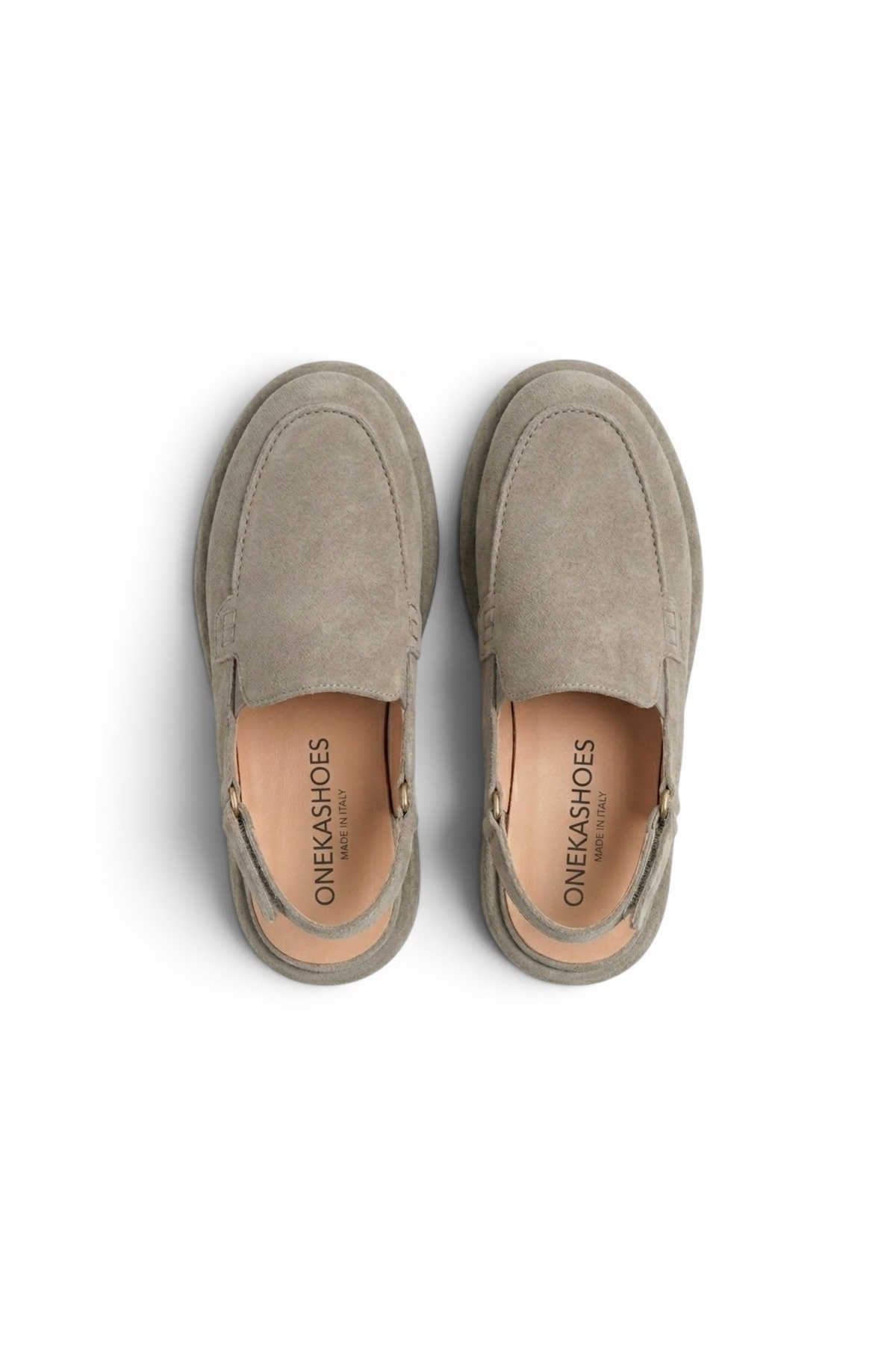 Oneka Shoes Kadın Günlük Sandalet Vizon süet sarma 260628STK1706 görsel 4