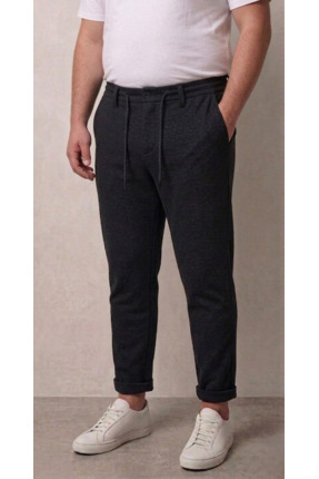 B&M Kral Pike Kumaş Battal Boy Jogger Erkek Pantalon