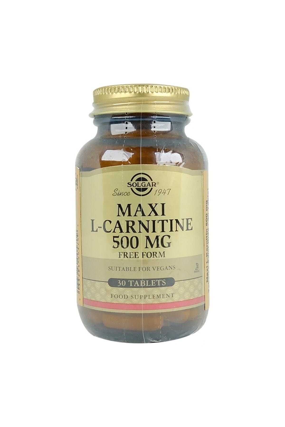 maxi l carnitine solgar yorumlar L-Carnitine 500 Mg 30 Tablet Solgar Maxi L-carnitine 500 Mg