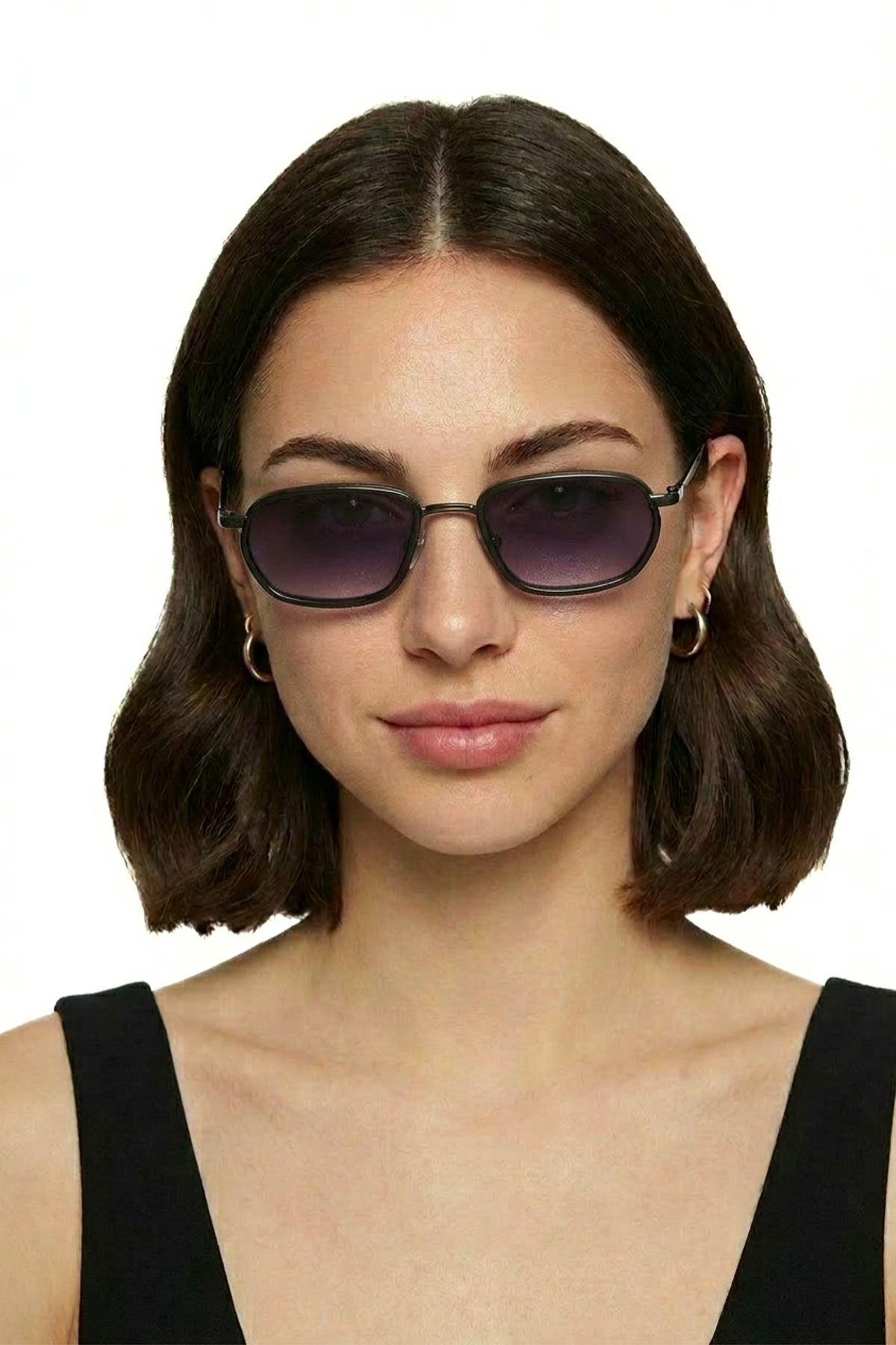 CLAES Leon Black Unisex Güneş Gözlüğü görsel 3