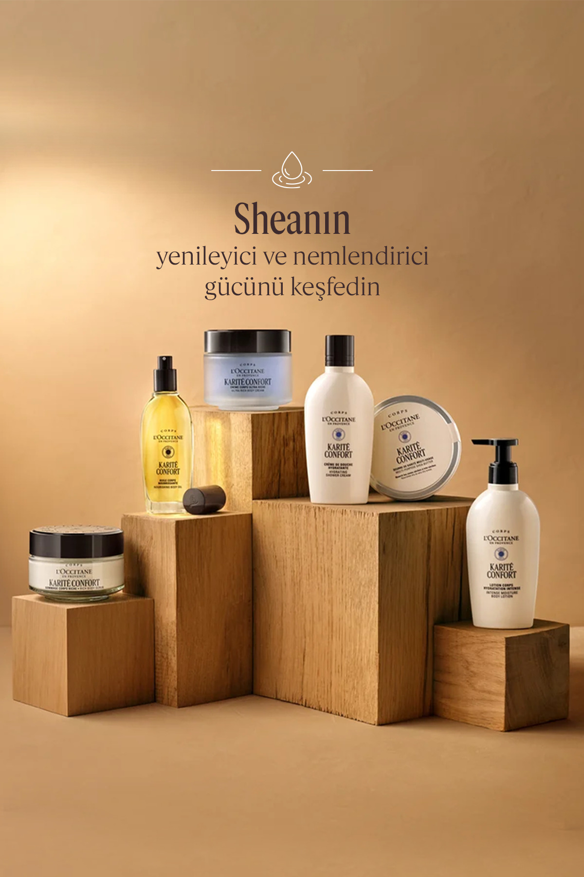 Shea Yoğun Nemlendirici Vücut Kremi, Kuru ve Çok Kuru Ciltler için, %25 Shea Yağı İçeren, 200 ml — 01CC200K26 — تصویر 7 از 8