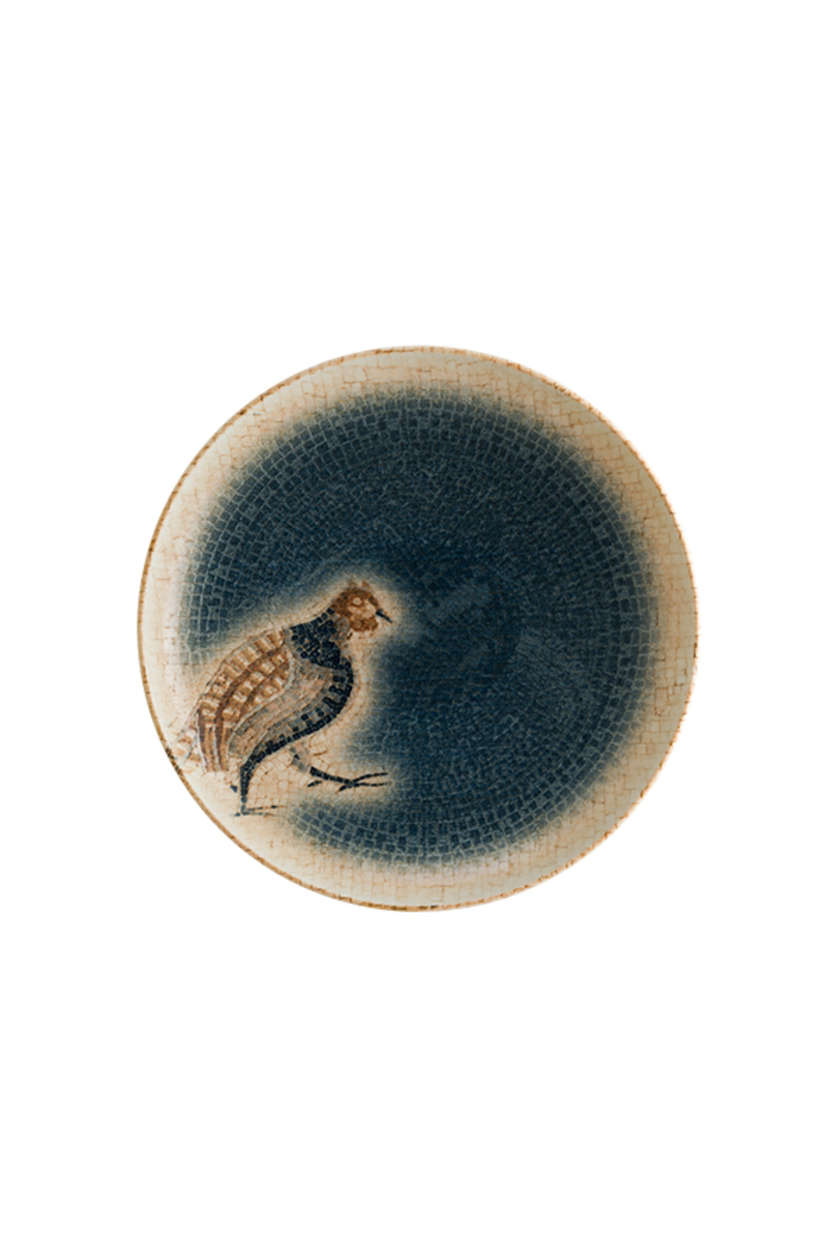 Polla Navy Hygge 25cm 2 Pieces Hollow Porcelain Plate Set
