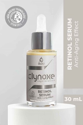 Glou Clynoxe Retinol Serum, Gece Serumu, Vitamin A Serum, 30 mL