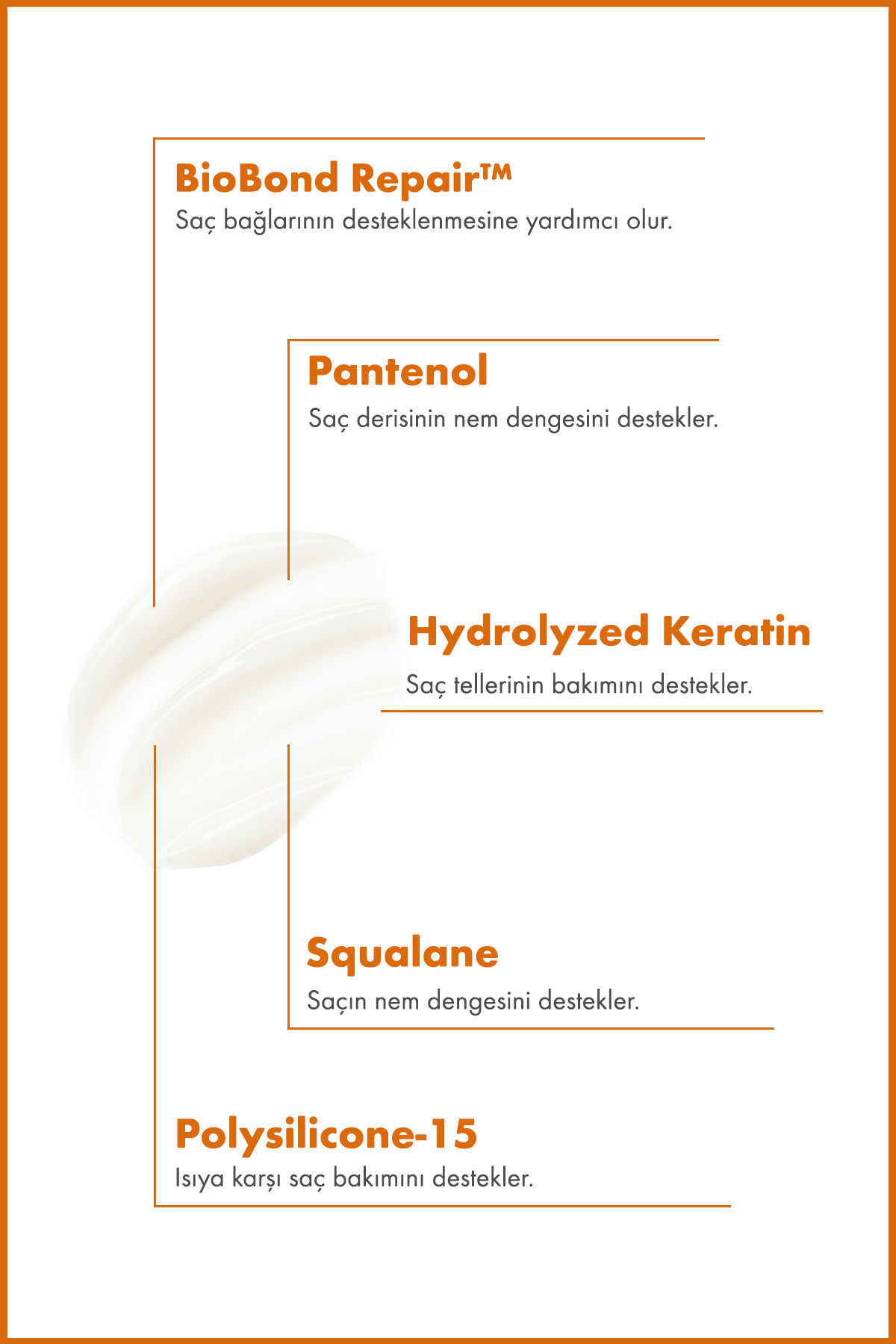 BioBond Repair™ Bağ Onarıcı Durulanmayan Isı Koruyucu Saç Kremi 200 ML — 8682397033445 — تصویر 2 از 7