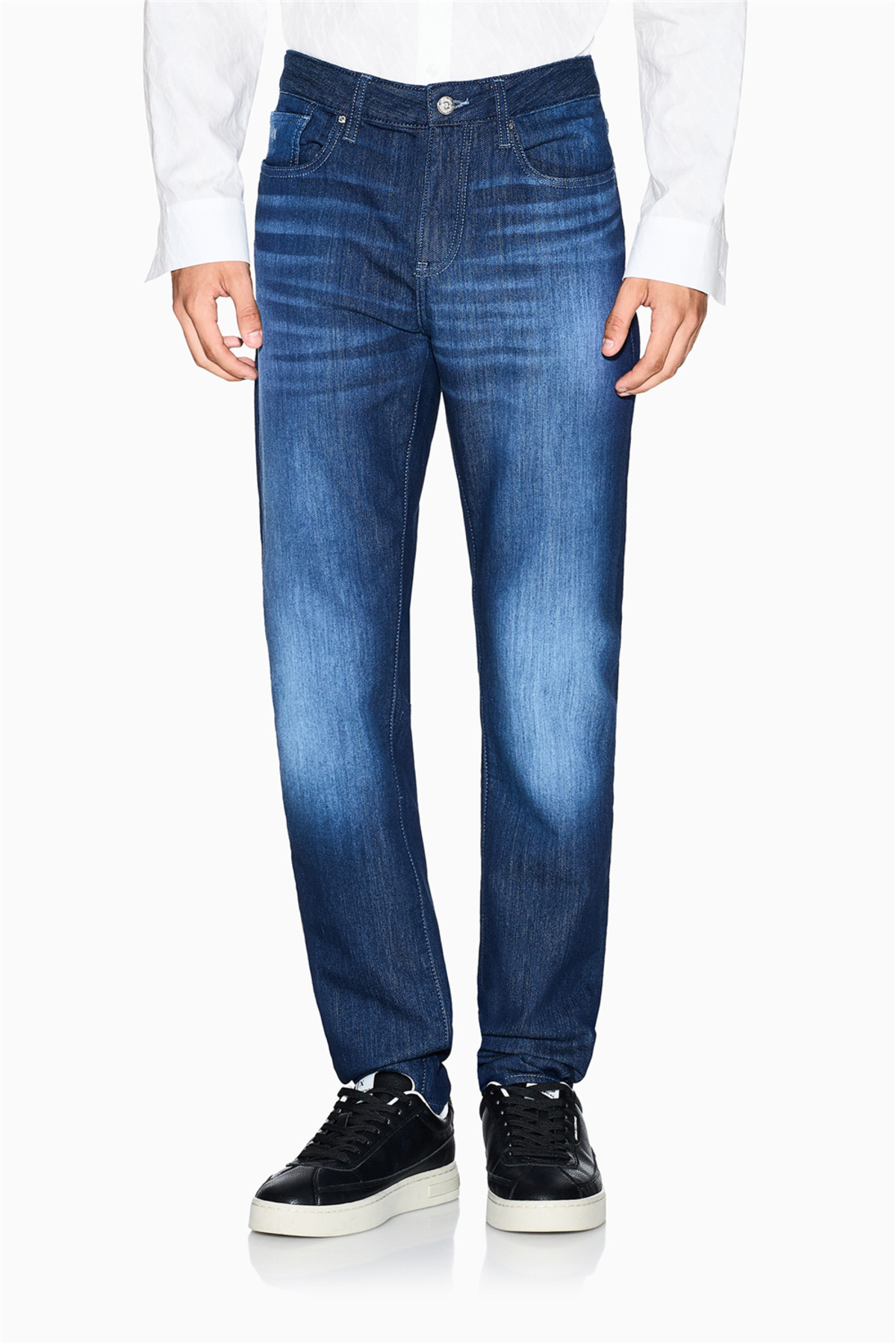 شلوار مردانه ۵ جیب، آبی آرمانی اکسچنج شلوار جین Armani Exchange