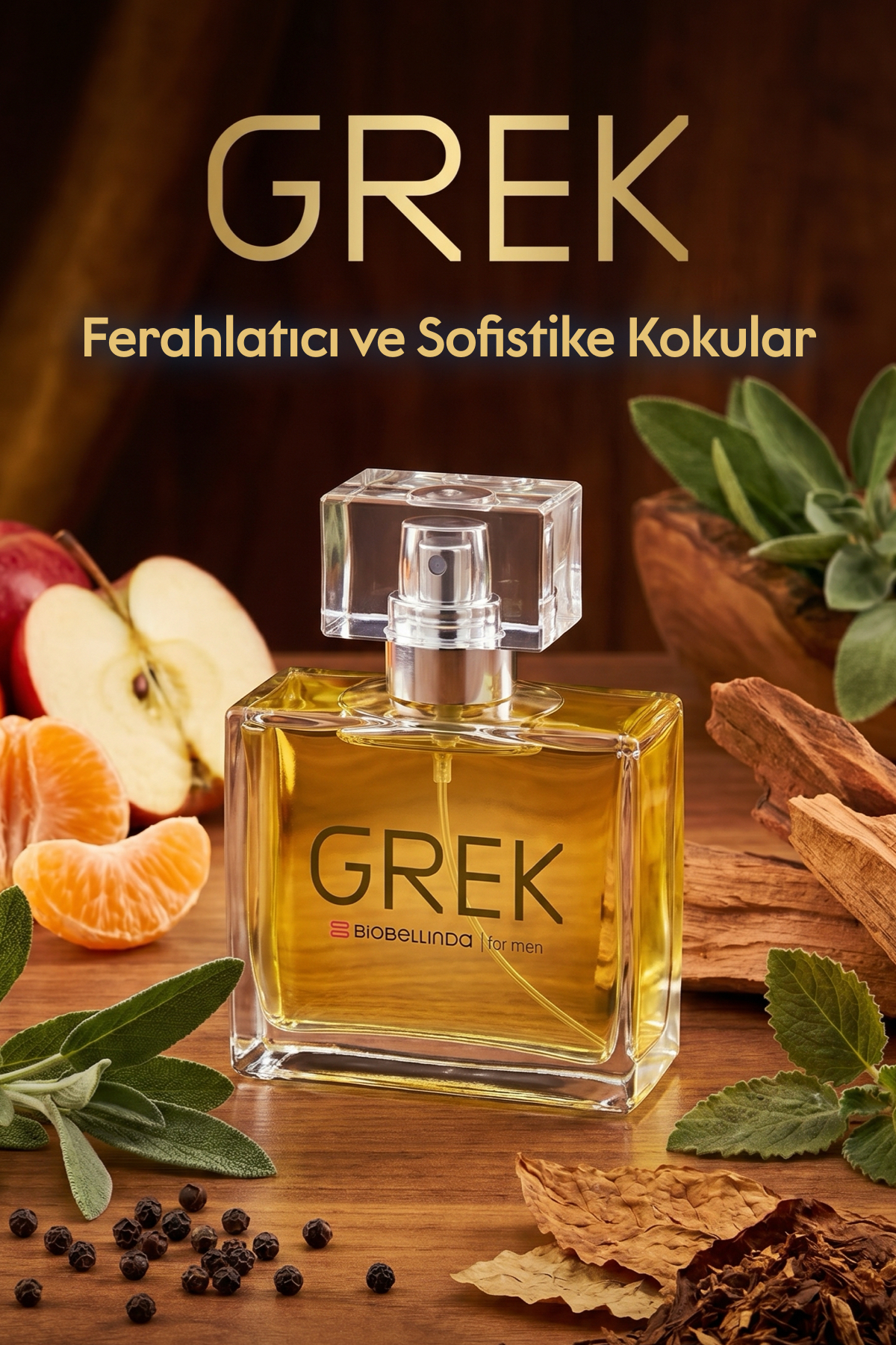 Grek Eau De Parfume For Men 50 ml (2'Lİ SET) — BİOGREK2Lİ — تصویر 6 از 7