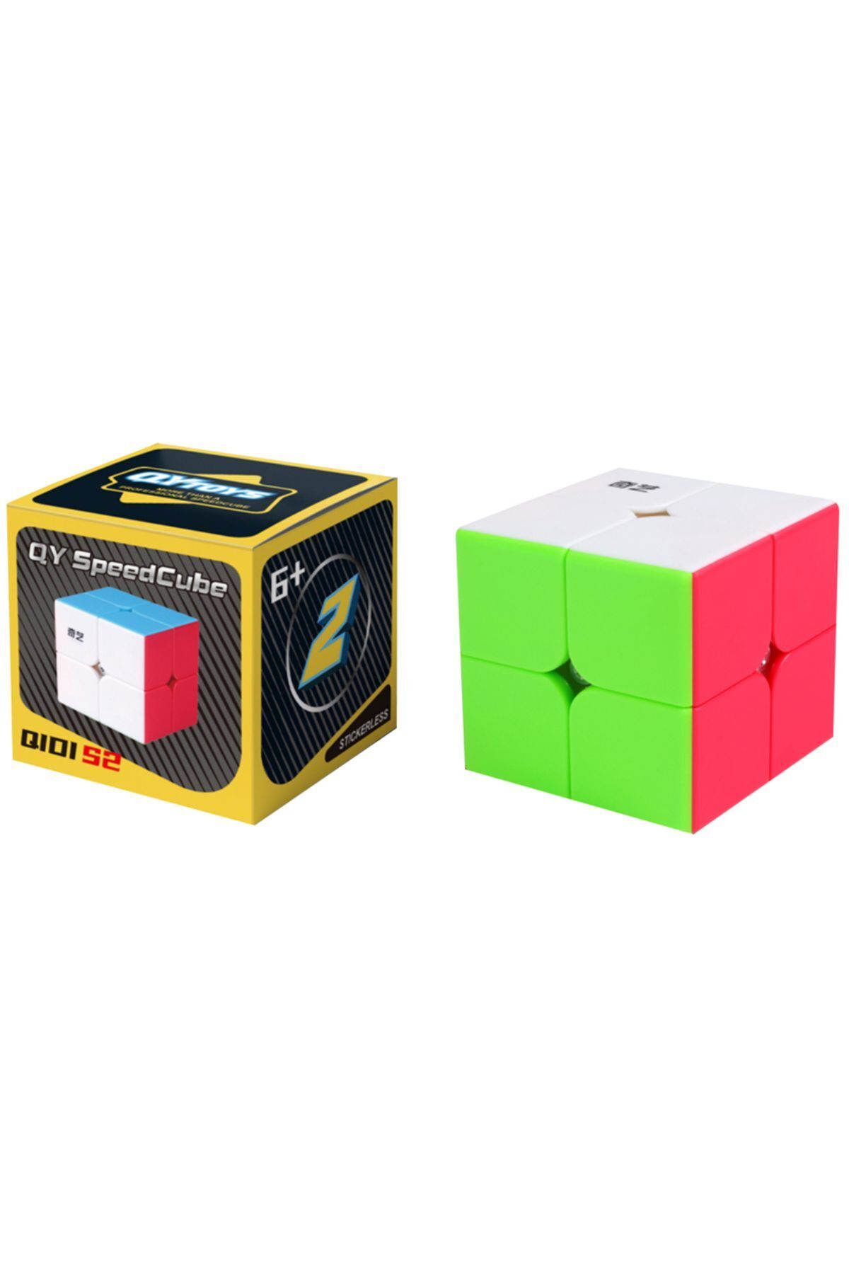 TOYFEST QY 2X2 Speed Küp Hızlı Rübik Zeka Sabır Küpü - Fiyatı