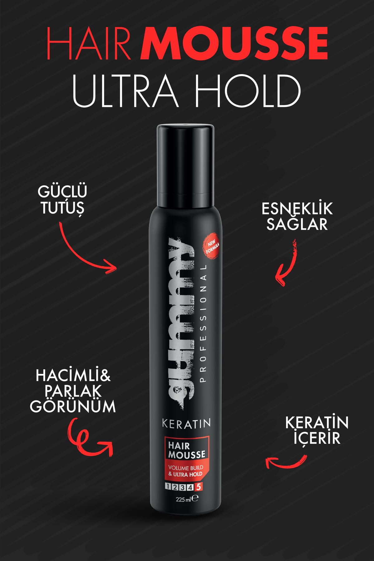 Saç Köpügü Ultra Sert 225 ML — 0.01.01.09.01.01.24 — تصویر 2 از 3