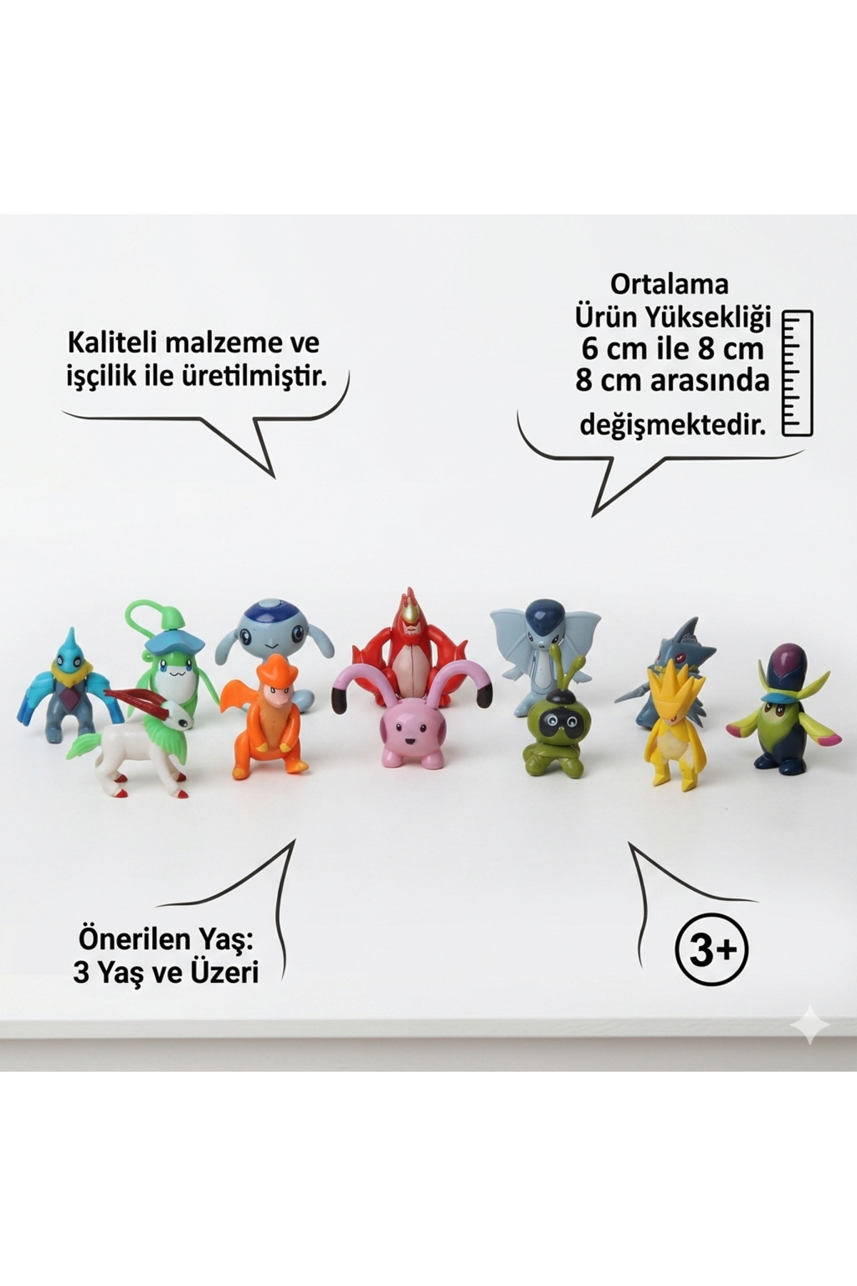 e-life shop Pokemon Go Plus Anime Versiyon Pikachu 12li Aksiyon