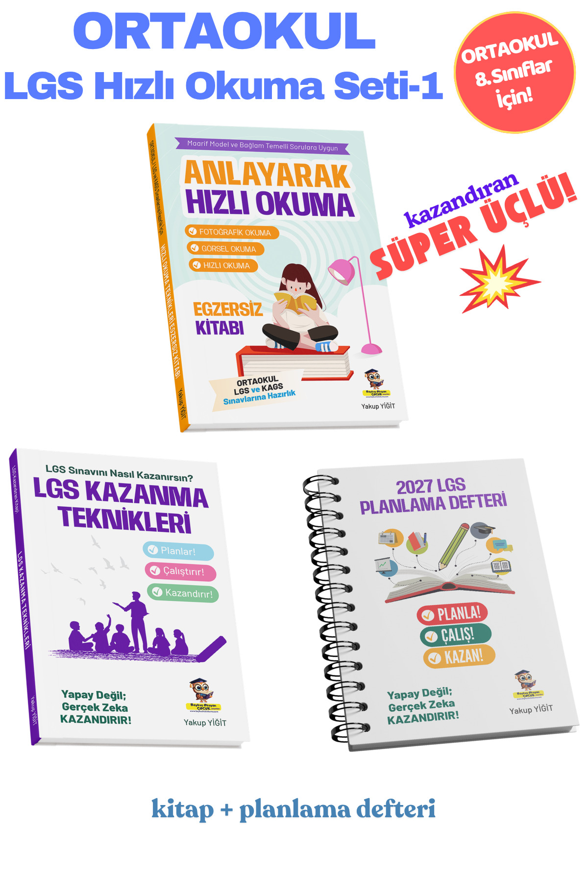 Baykuş Okuyan Çocuk Yayınları LGS Hızlı Okuma | 8.Sınıf Hızlı