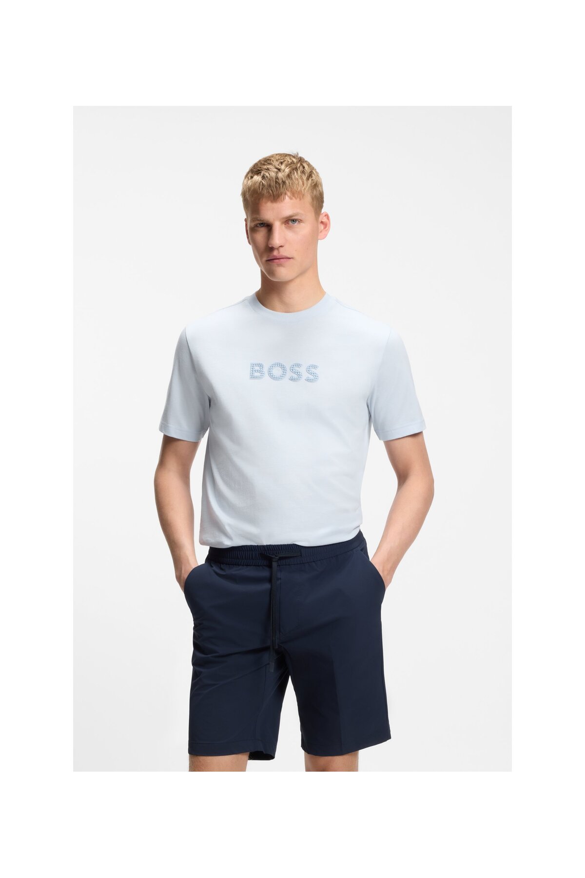 تیشرتمردانهBOSSآبی تیشرتمردانهBOSSآبی