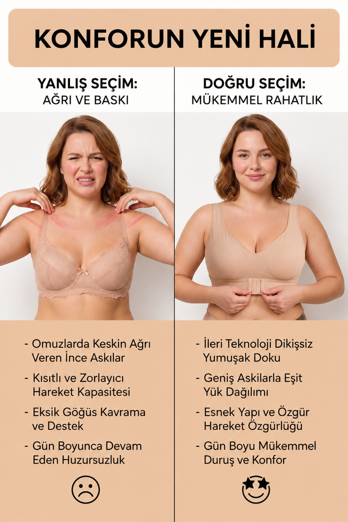 SAUNA SUIT Kadın Ön Kopçalı Toparlayıcı Korse Sütyen | Dik Duruş Destekli Dikişsiz Spor Büstiyer | Yan ve Sırt Toparlayan Konforlu Tasarım görsel 6