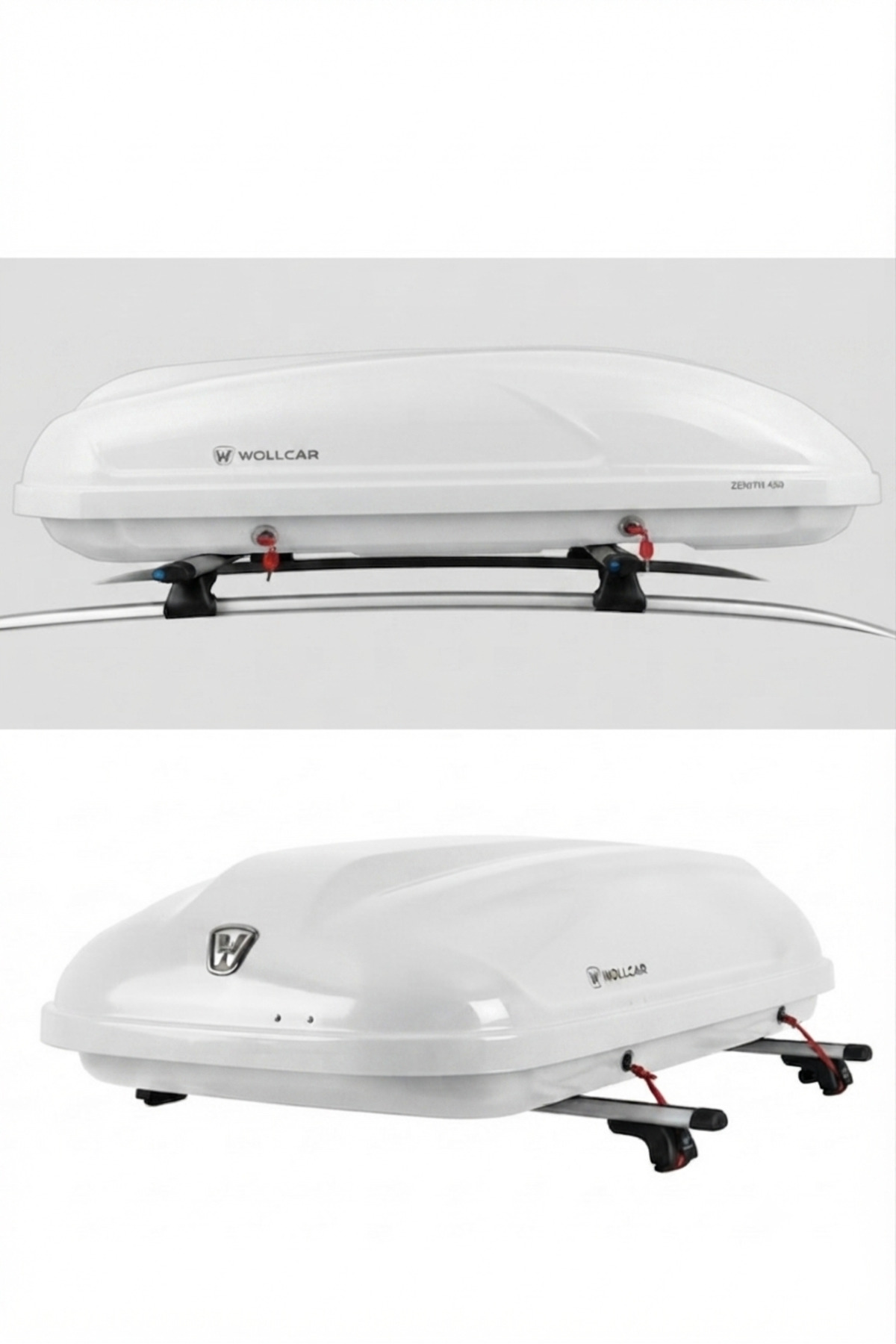 WOLLCAR ZENİTH 450 LİTRE BEYAZ PORT BAGAJ car roof boxes - Fiyatı