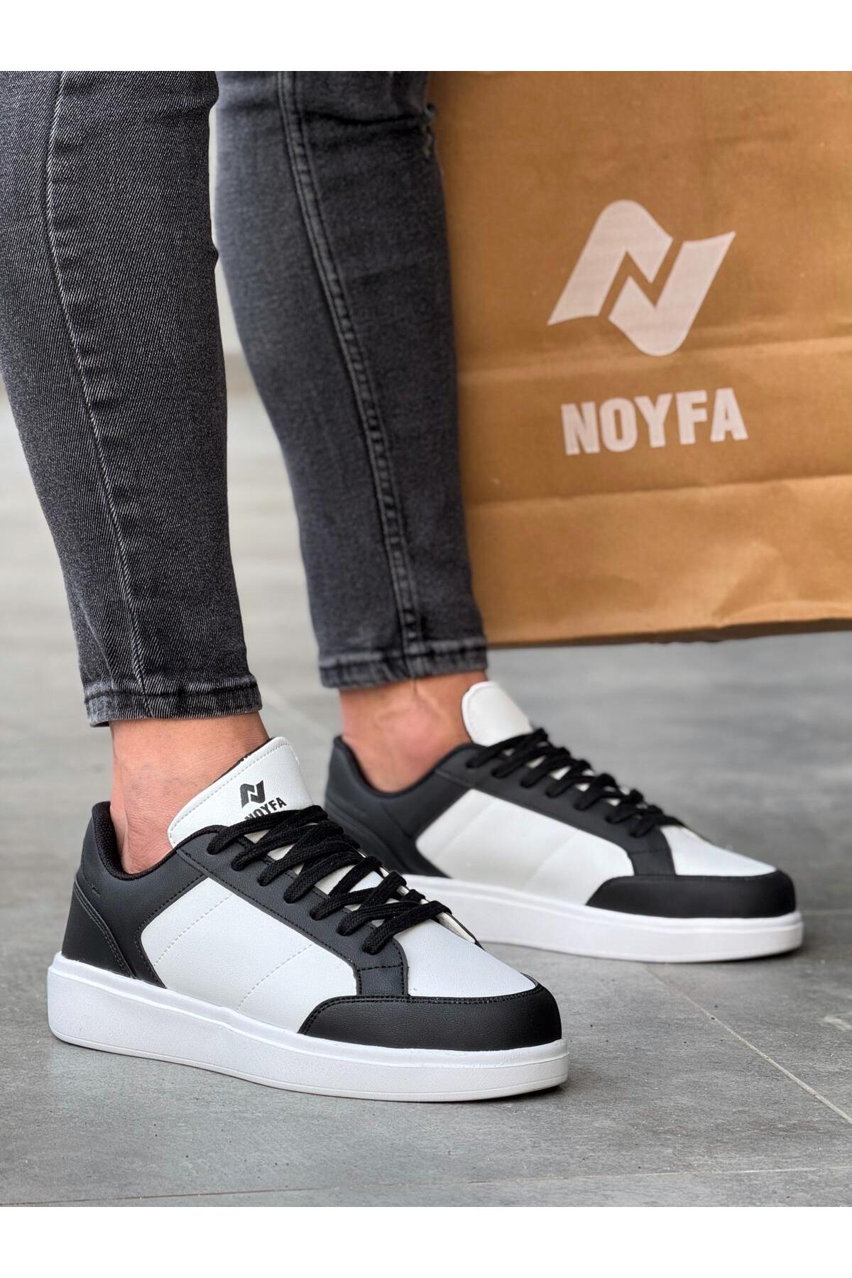 کفش اسنیکر Noyfa مردانه چرم مصنوعی | NYF16 - تصویر 4