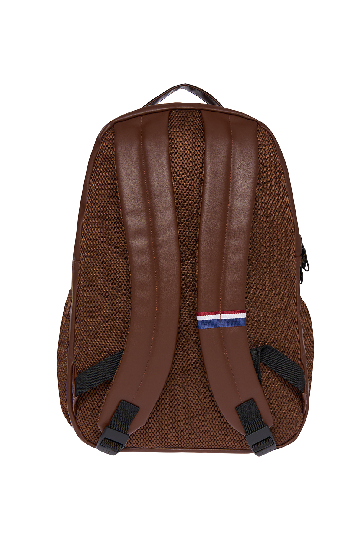 U.S. Polo Assn. 24424-24426 Unisex Vegan Sırt Çantası Okul Çantası Seyahat Kamp Çantası KAHVERENGİ görsel 6