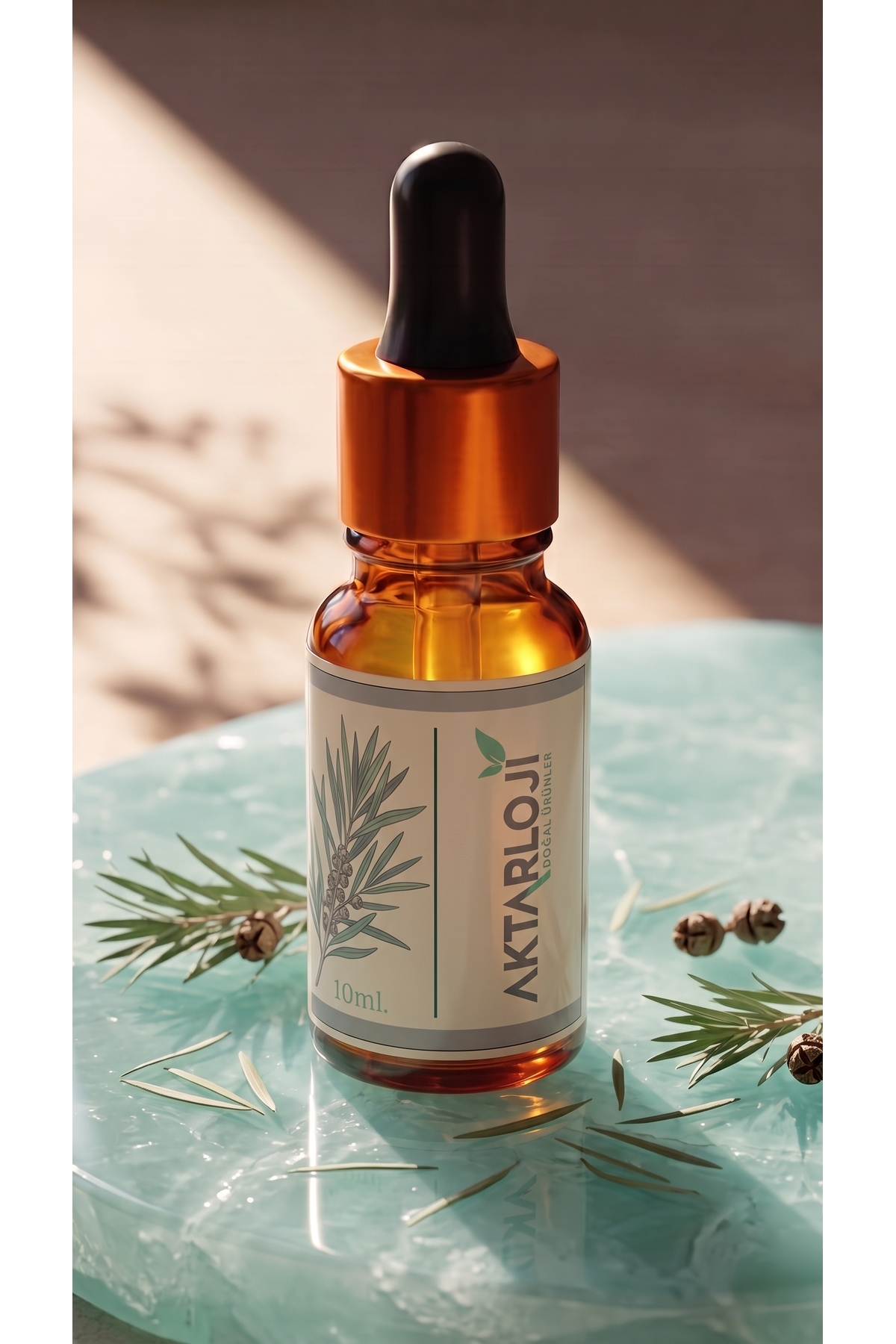Çay Ağacı Uçucu Yağı 10 ml / %100 Saf Ve Doğal / Tea Tree Oil — A1-Çay-Ağacı-yag-10 — تصویر 8 از 8