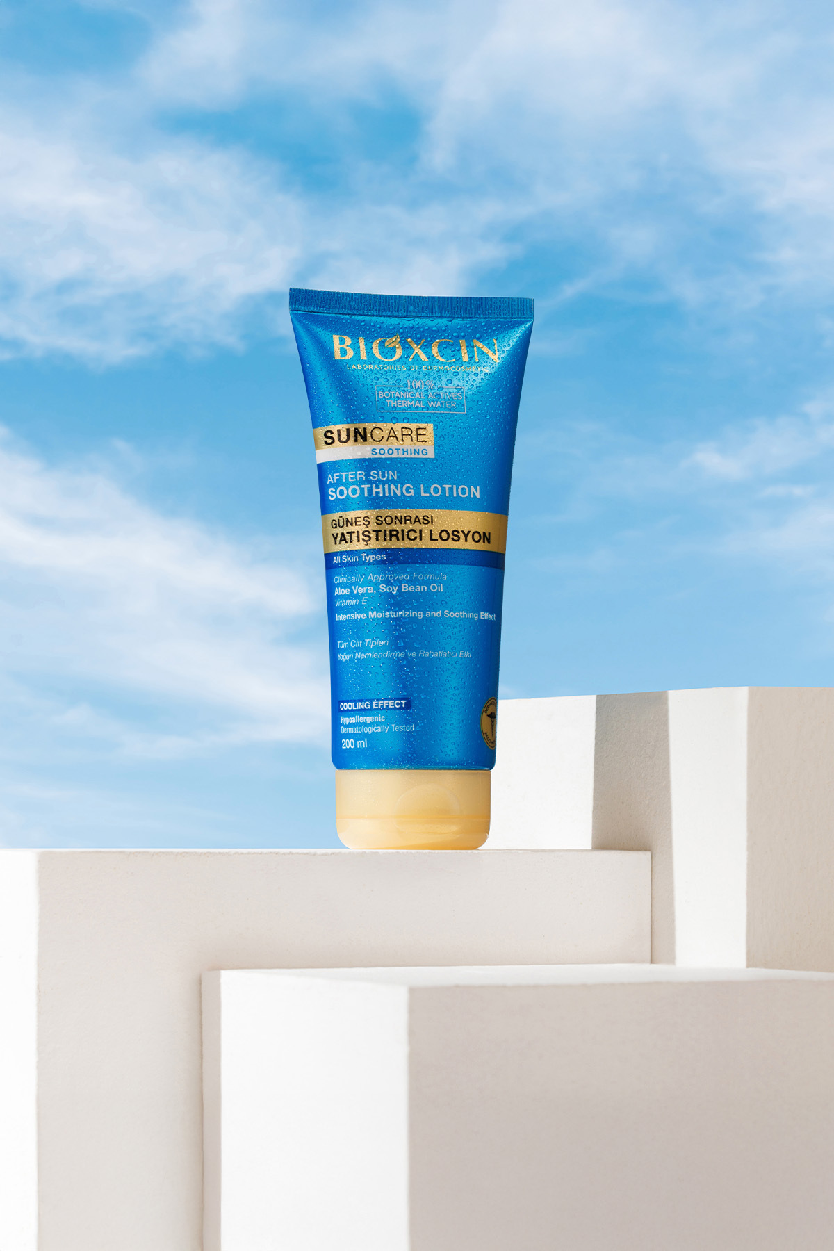 Sun Care Çok Yüksek Korumalı Çocuk Güneş Kremi 50Spf After Sun Hediyeli - % 100 Botanik Aktif 200 ml — B10241 — تصویر 7 از 8