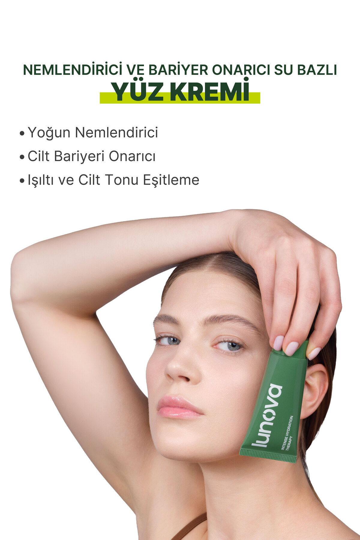 Yoğun Nemlendirici Bariyer Güçlendirici Cilt Bakım Seti | Peptit Serum - Krem - Lip Balm İçeren Set — KİT.LNV01 — تصویر 5 از 8
