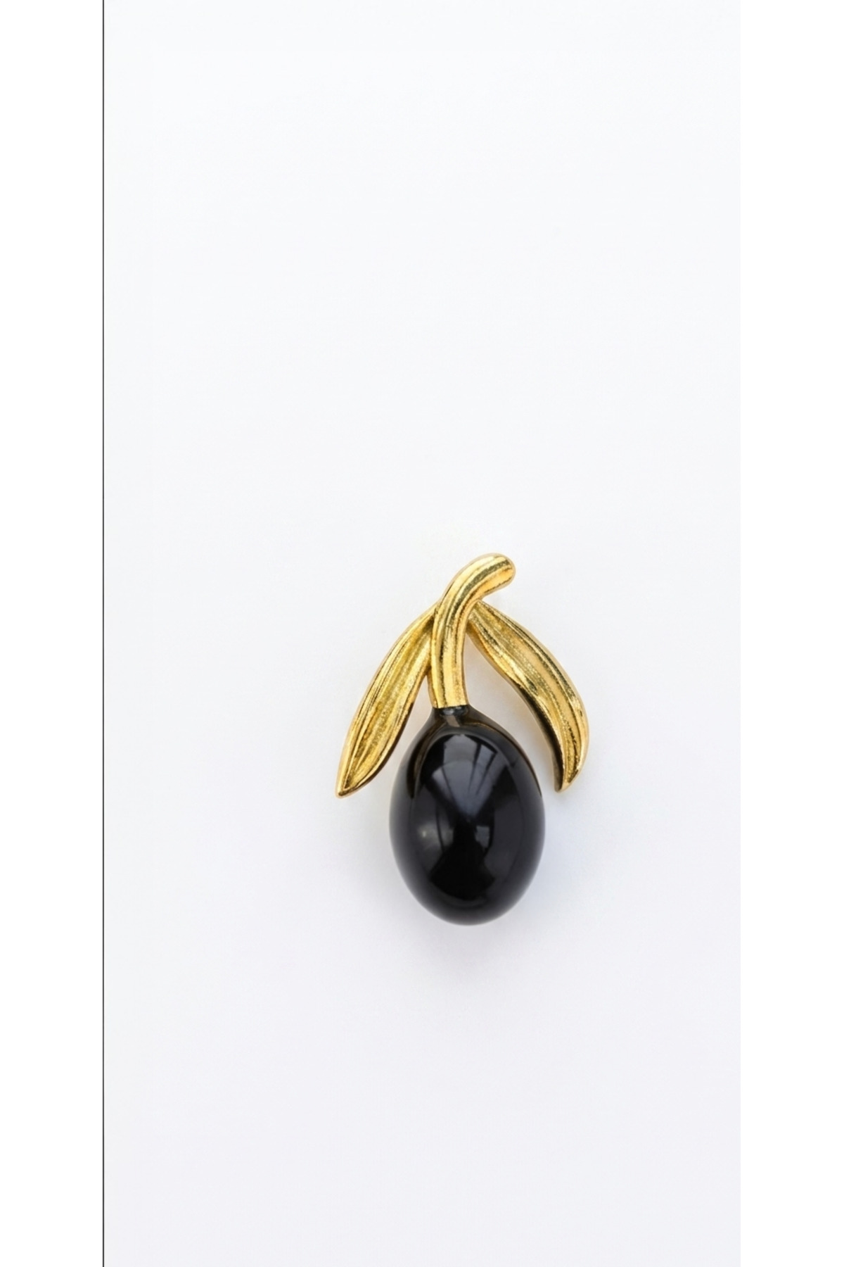 Olive Charm – Symbol of Elegance and Fertility -Leather Notebook Cover Charm