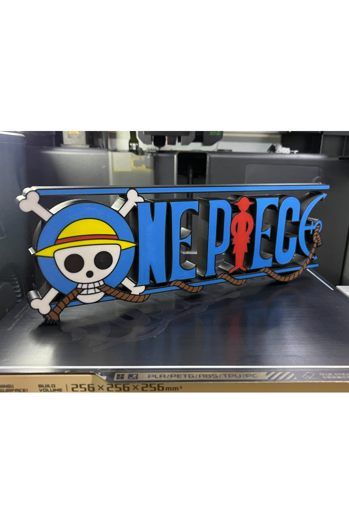 Chino Design One Piece Korsan LOGO'su 3D / Monkey D. Luffy Sanji