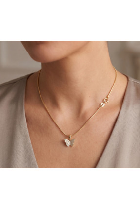 Twire Jewelry Kelebek Kolye – VIP 14K Minimal Kolye – Zarif Kadın Takı – Günl...