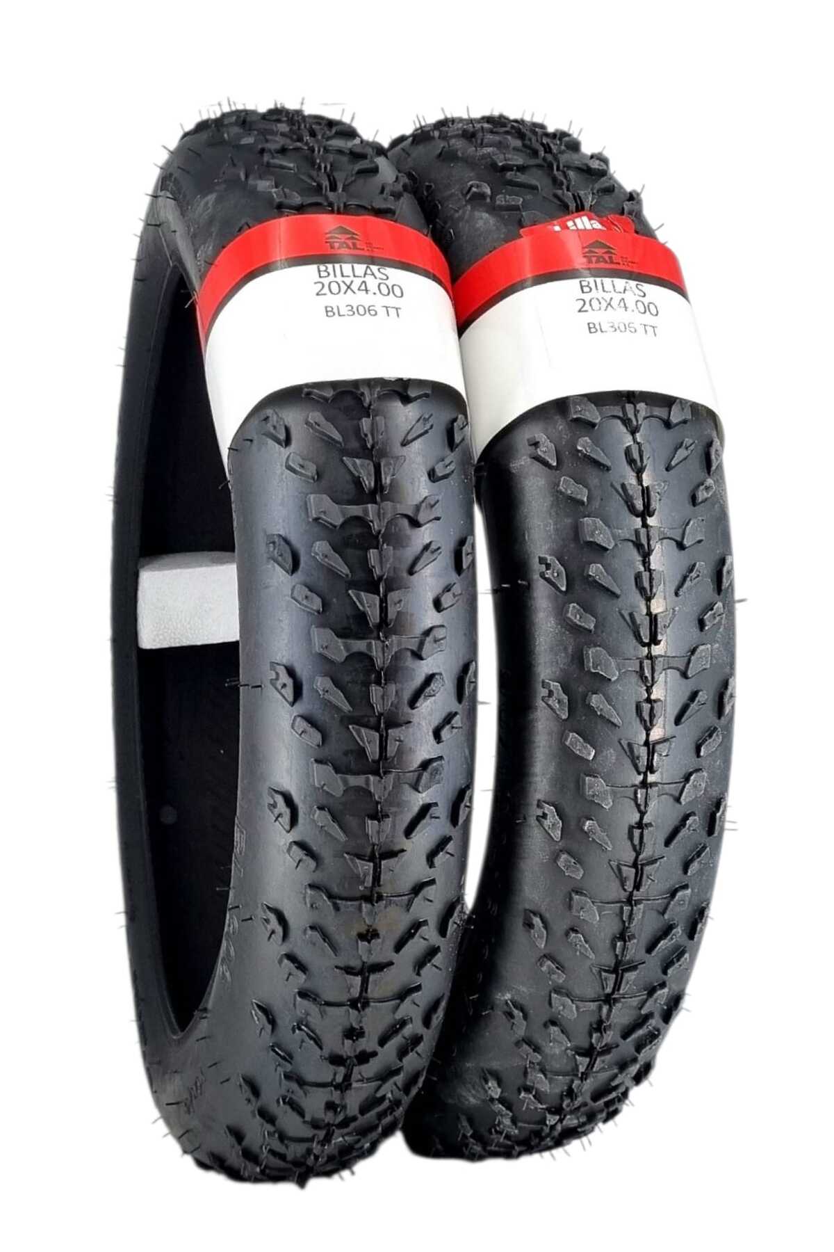 Billas 20x4.00 TT Fat Bike Lastik Seti