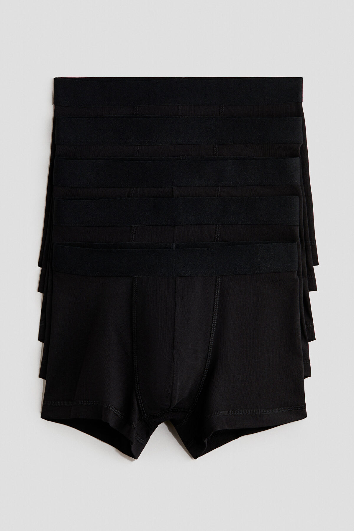 H&M 5'li Pamuklu Boxer Şort