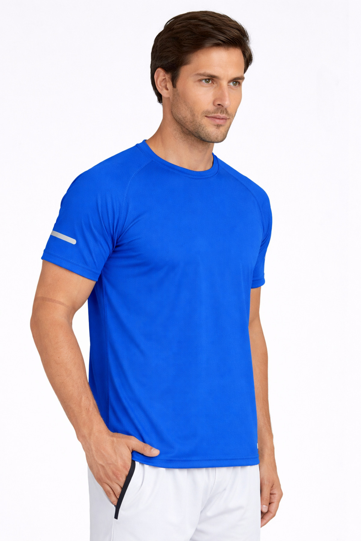 pandy 5'li Paket Hızlı Kuruma Özellikli Unisex Atletik Teknik Spor T-shirt görsel 6