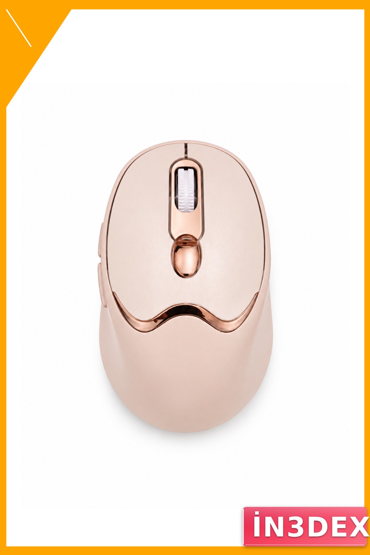 Kablosuz Sessiz Mouse Bluetooth 2.4G Şarjlı Optik 3 DPI Ayarı