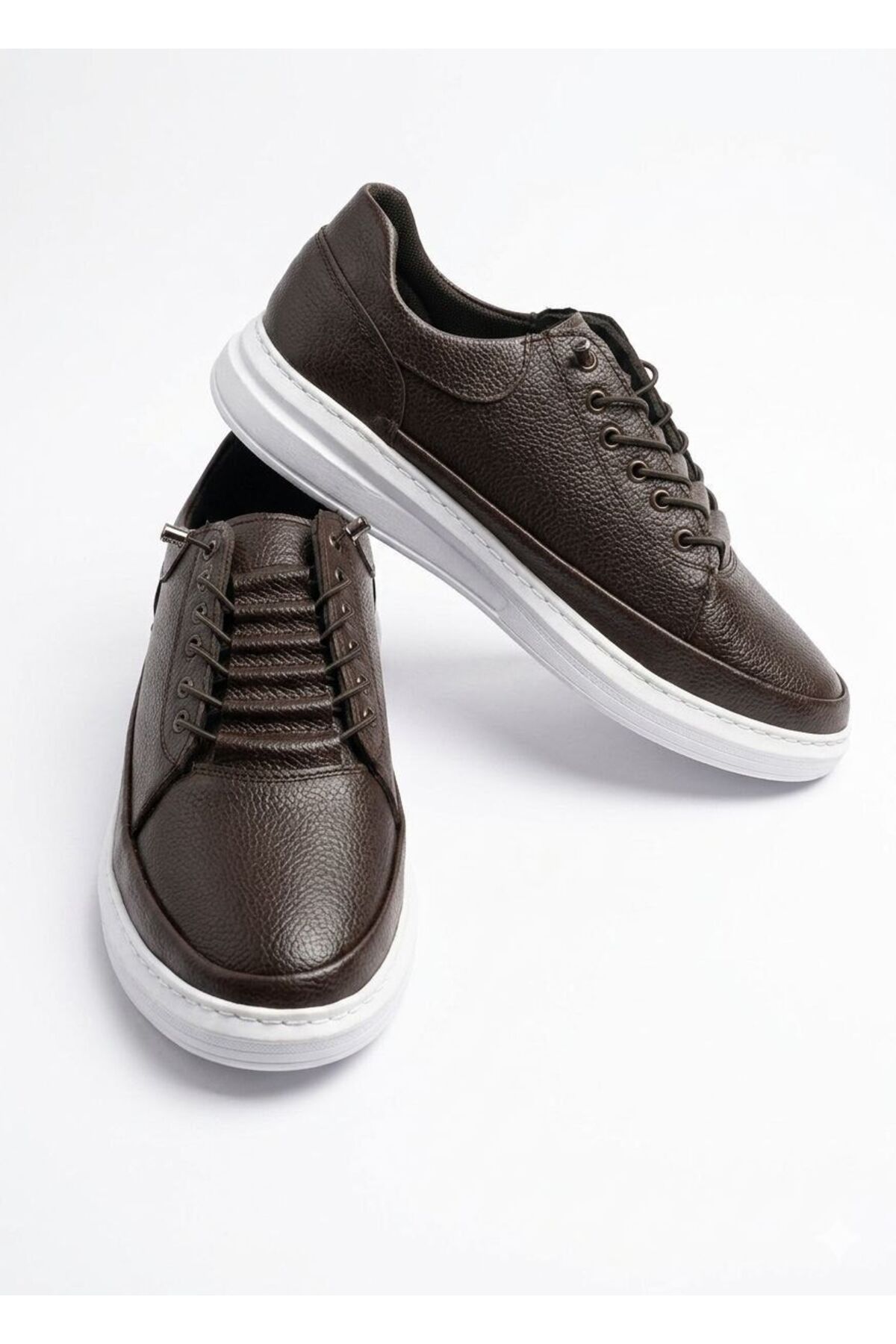 GENCTANİR SHOES Jules Mat Deri Akıllı Bağcıklı Klasik Erkek Ayakkabı