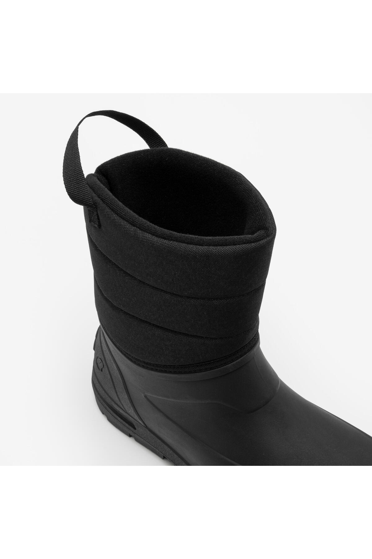 Decathlon Quechua Erkek Outdoor Kar Botu - Siyah - NH100 Mid görsel 6