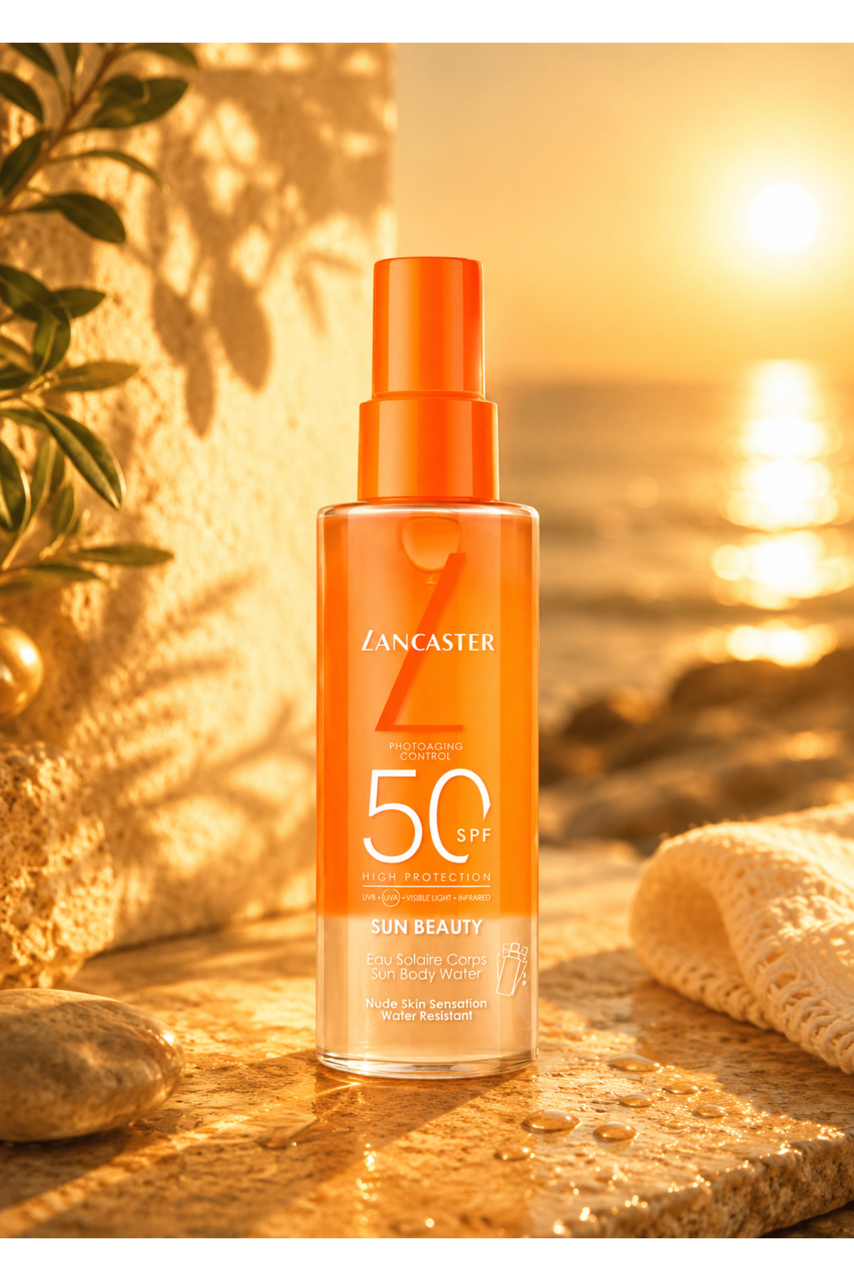 Hassas Ciltler İçin Sun Beauty Tan Deepener Tinted Jelly 200ml & Protective Water Spf50 150ml — 7856345546757 — تصویر 2 از 3
