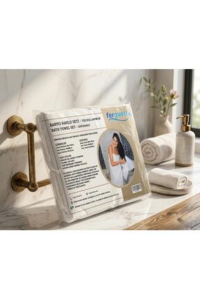 Forguest Tek Kullanımlık Banyo Havlu Seti 4 Adet